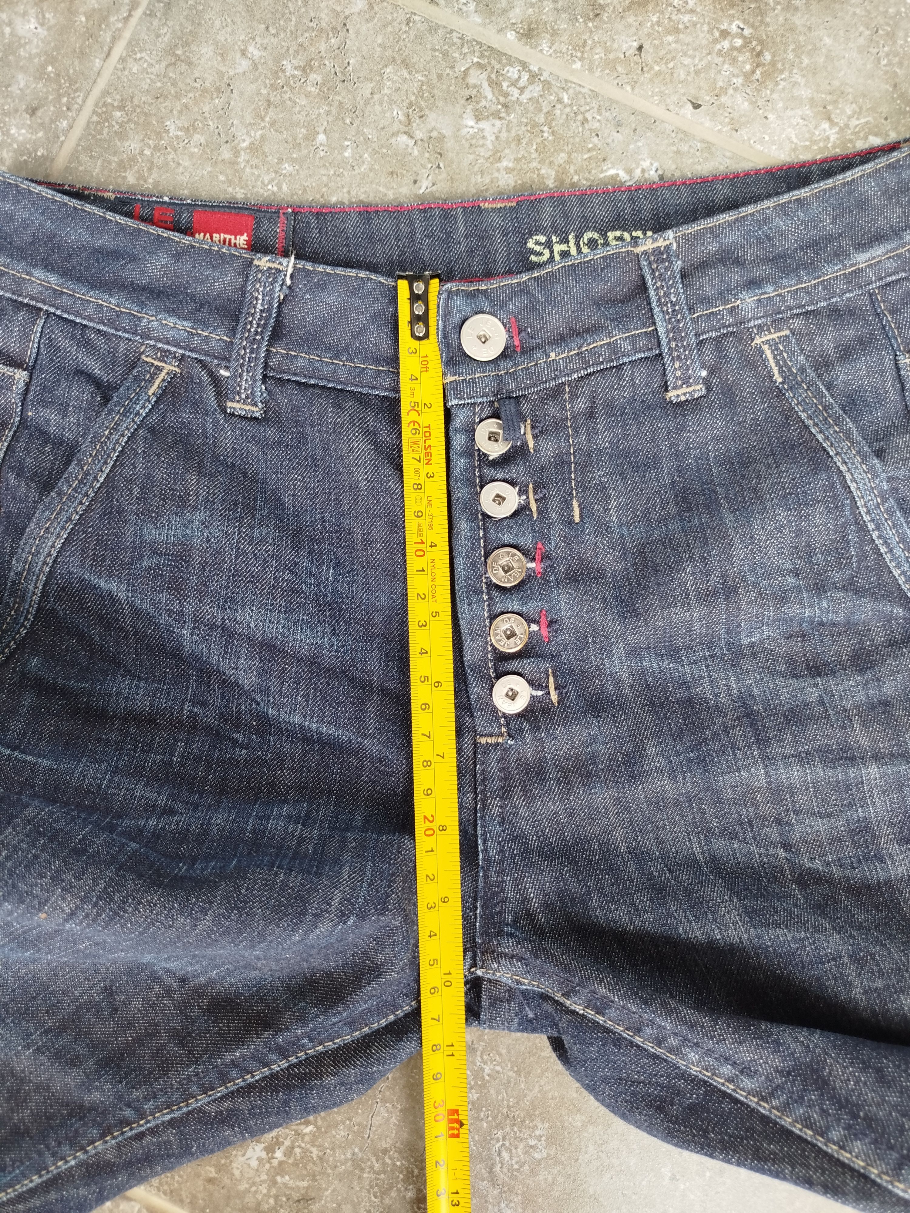 Marithe + Francois Girbaud Jeans Capri Boyfriend Demin Vintage Y2K Size 27/S Size 27" / US 4 / IT 40 - 11 Thumbnail
