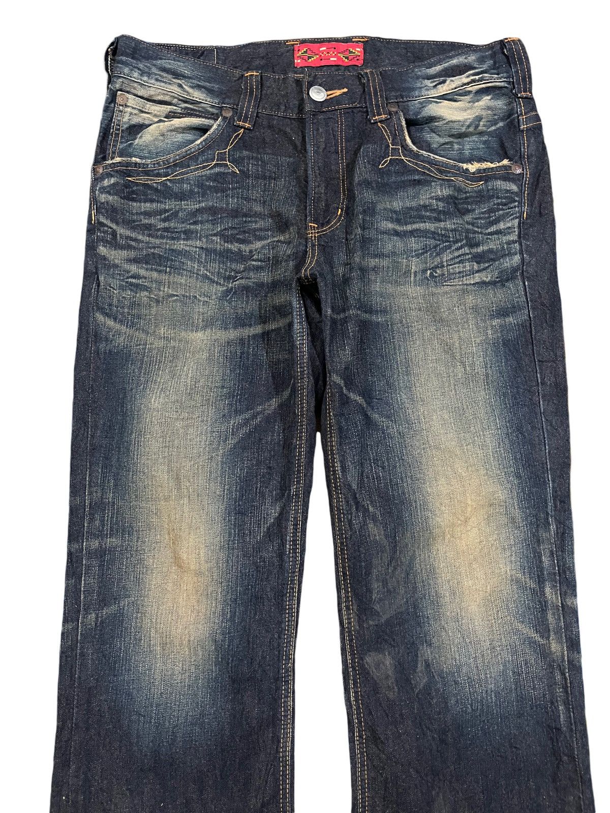 Edwin × Japanese Brand Vintage Edwin XV Flare Mudwash Denim Size US 36 / EU 52 - 2 Thumbnail