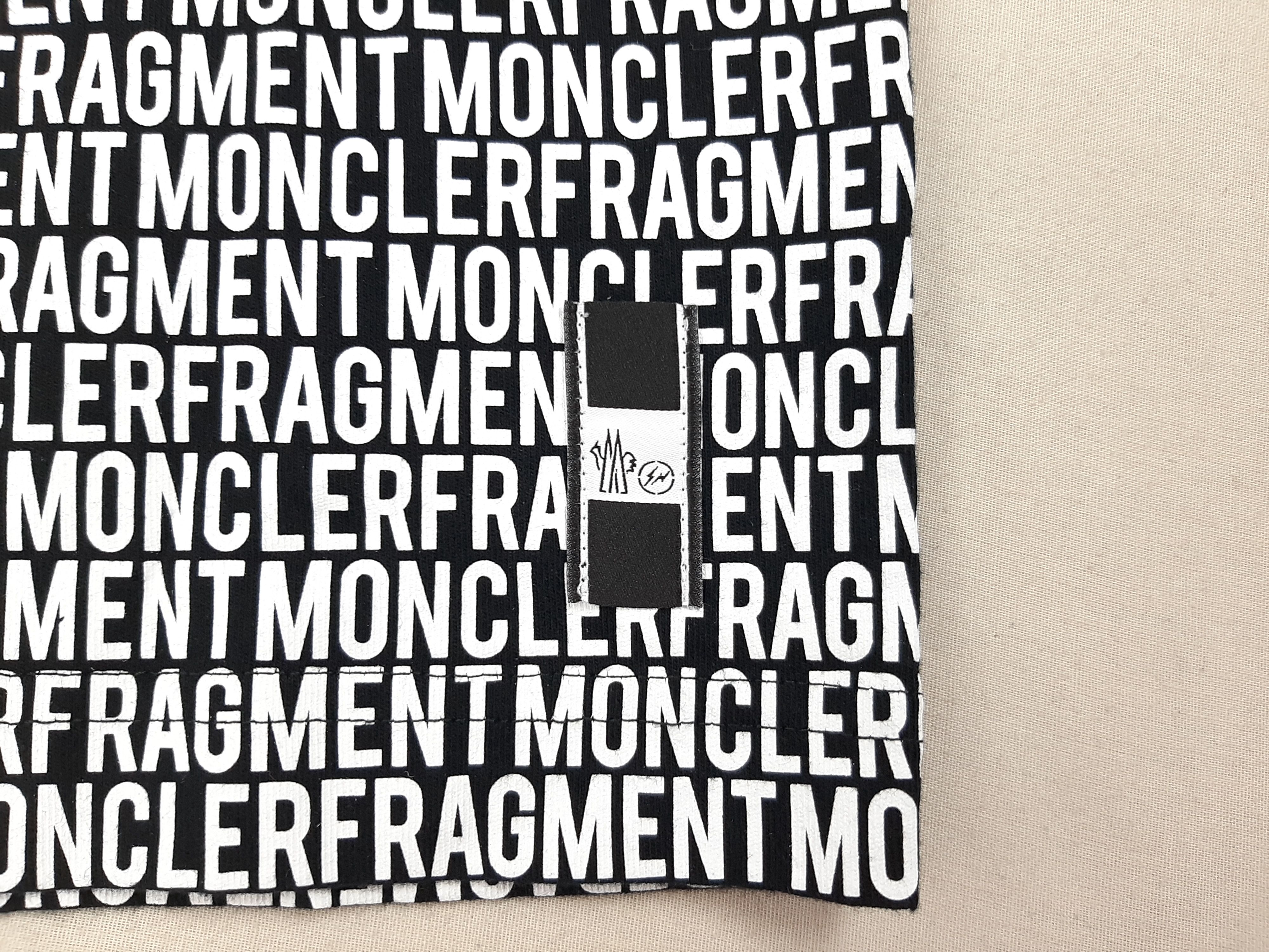 Moncler Genius 7 x Fragment T-Shirt Multicolor Men's Size S