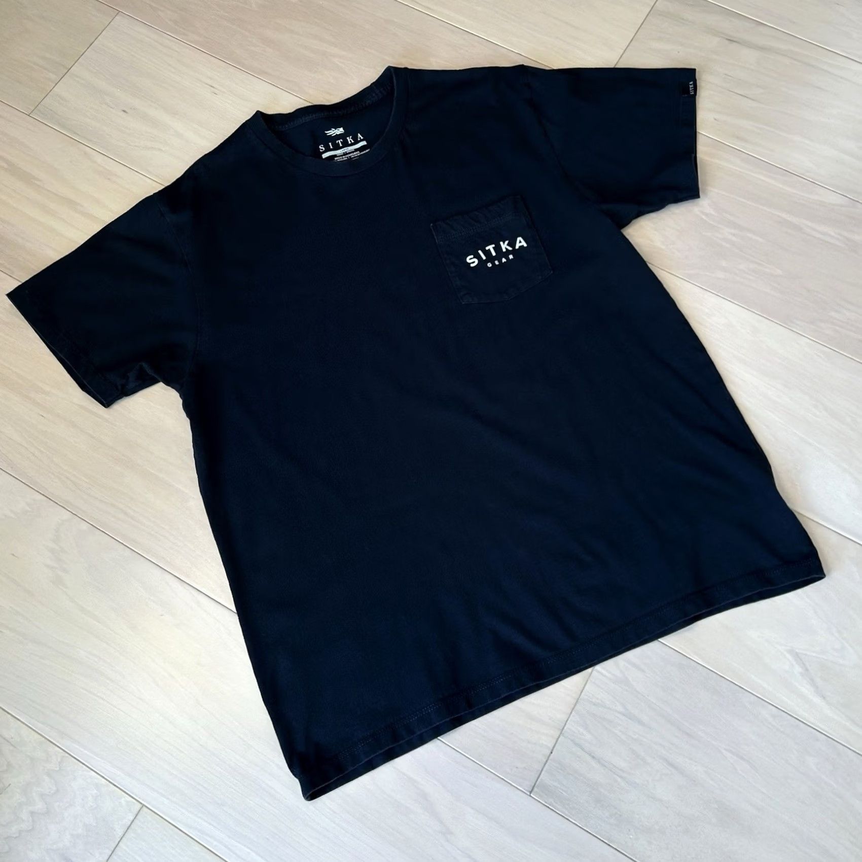 SITKA Sitka No Free Lunch Pocket Tee Short Sleeve Men’s Large Size US 33 - 3 Thumbnail