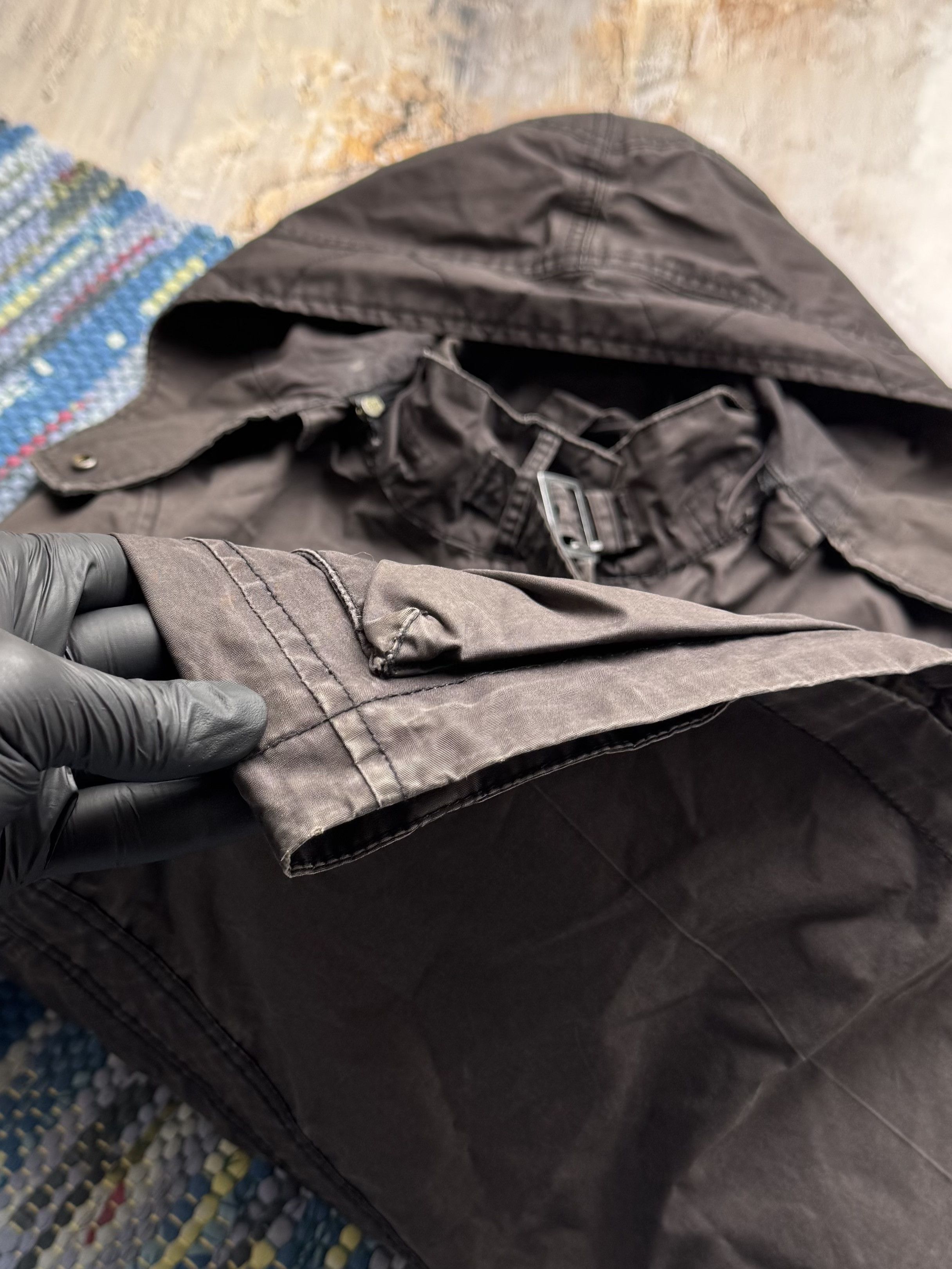 Vintage Vintage Hooded Military Utility Cargo Multi Pocket Jacket Size S / US 4 / IT 40 - 4 Thumbnail