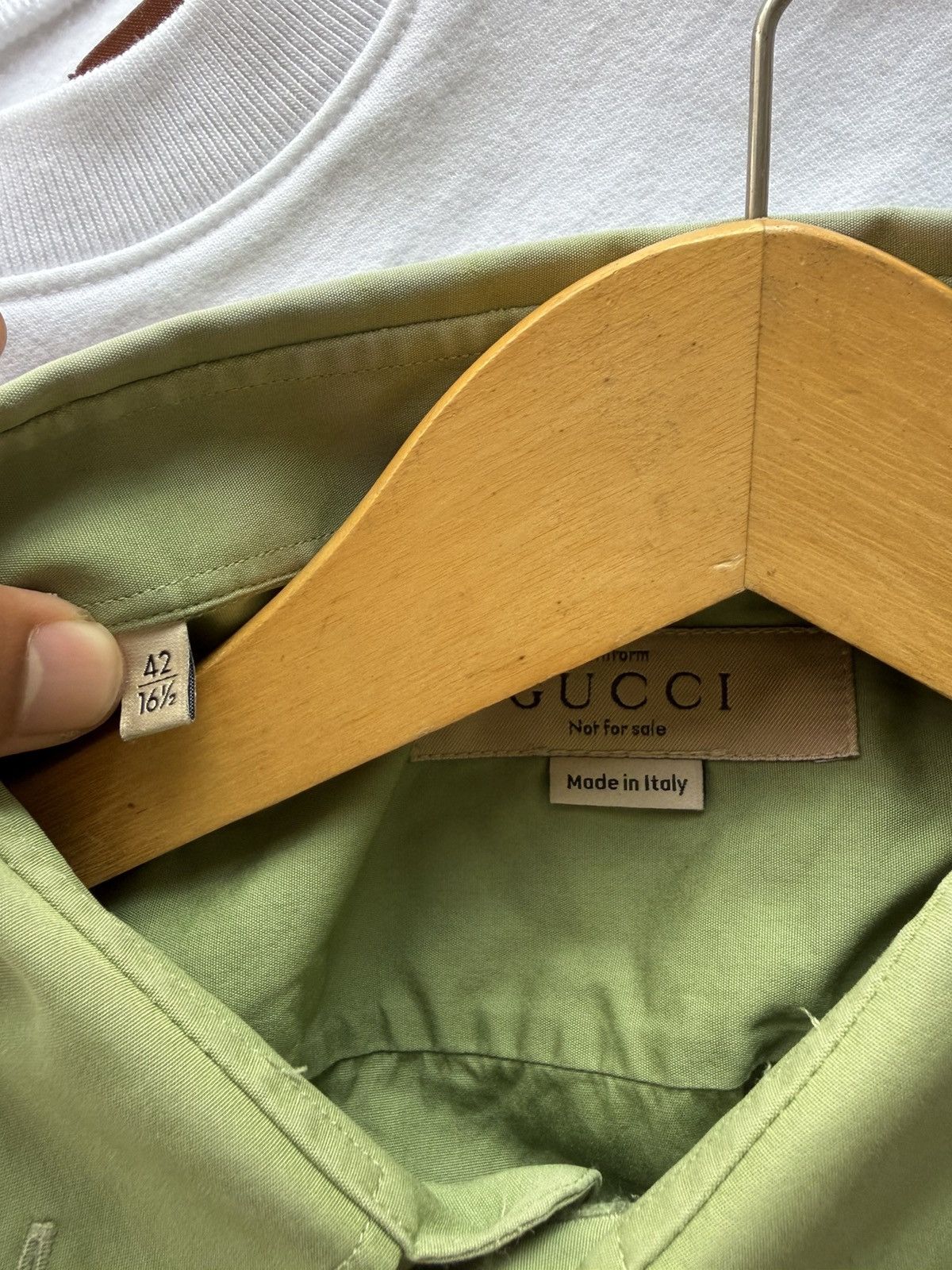 Gucci Gucci uniform shirts Size US XL / EU 56 / 4 - 9 Thumbnail