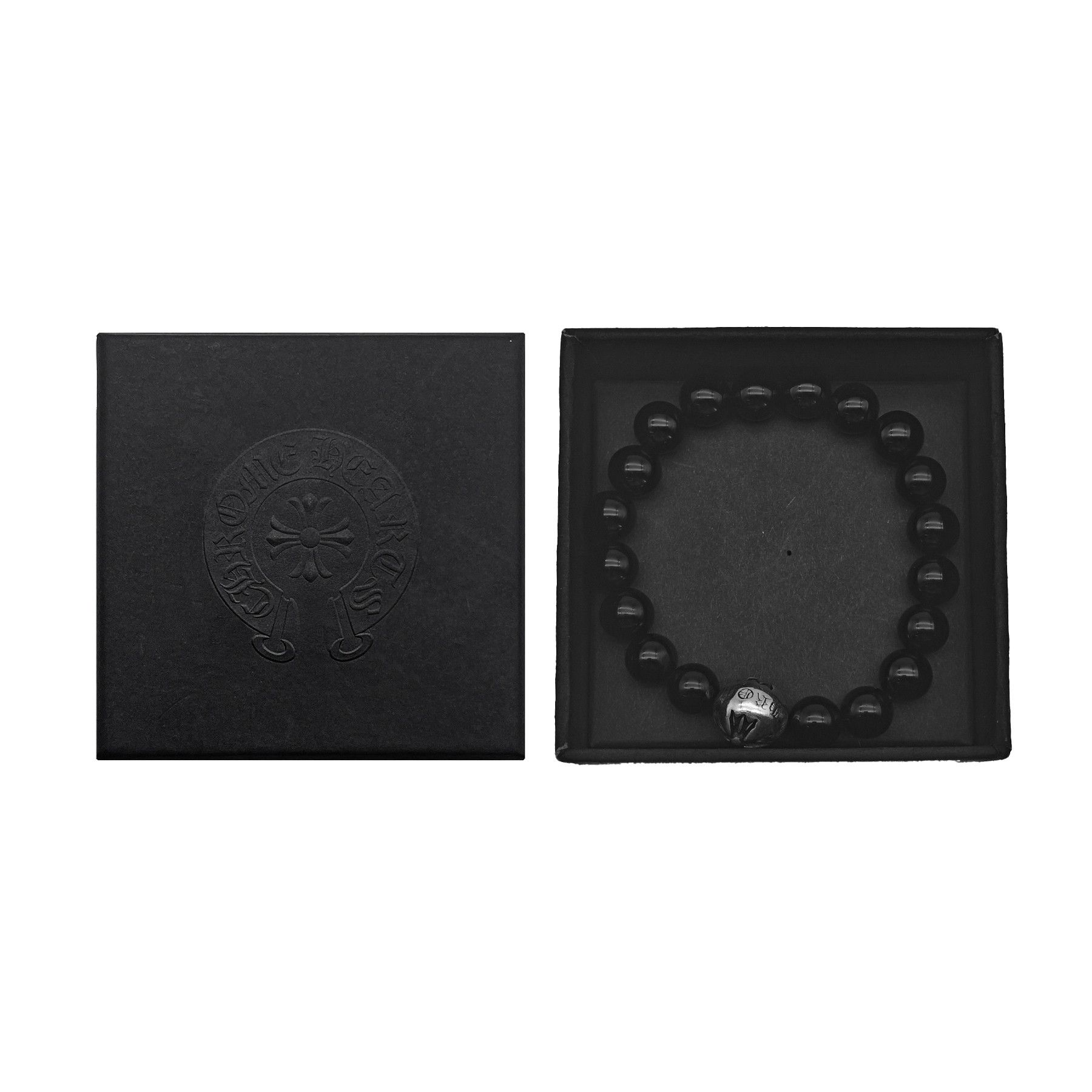 Chrome Hearts Chrome Hearts 10mm Single Silver Bead Cross Bracelet Size ONE SIZE - 4 Thumbnail