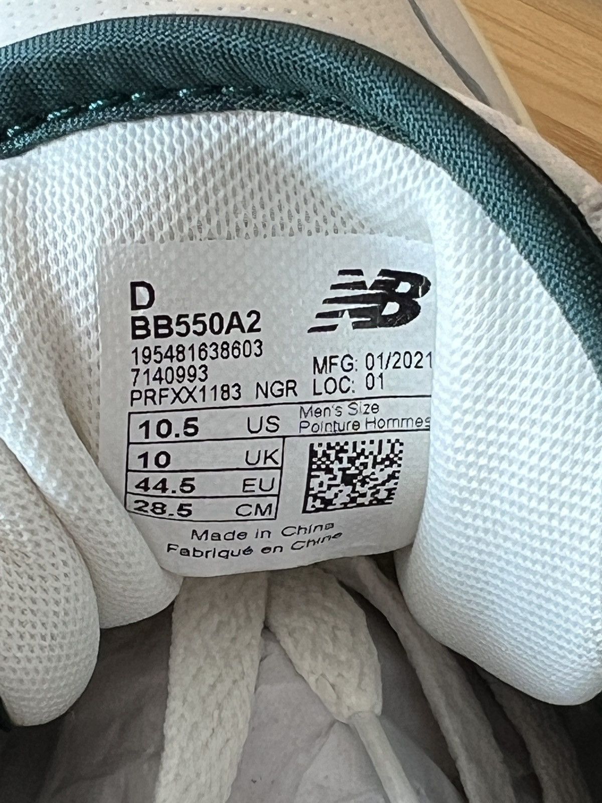 Aime Leon Dore × New Balance Aime Leon Dore x New Balance 550 Green/Gold Size US 10.5 / EU 43-44 - 11 Thumbnail