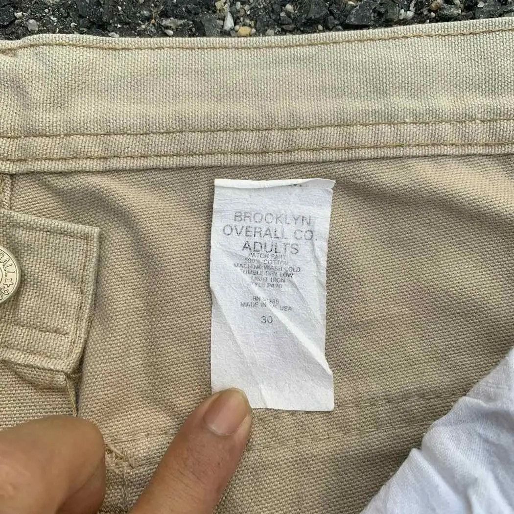 Brooklyn Cloth × Marithe + Francois Girbaud 💥STEALS💥 Brooklyn Overall Co. Big Pocket Duck Canvas Pants Size US 30 / EU 46 - 7 Thumbnail