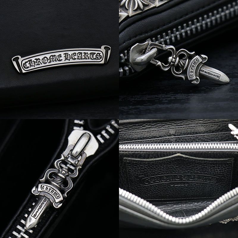 Chrome Hearts Chrome Hearts Pyramid Stud Rec Wallet Size ONE SIZE - 6 Thumbnail