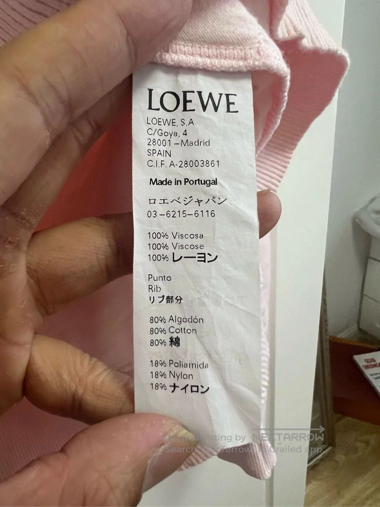 Loewe Loewe Large Logo Padded Sweatshirt. Size US M / EU 48-50 / 2 - 2 Thumbnail