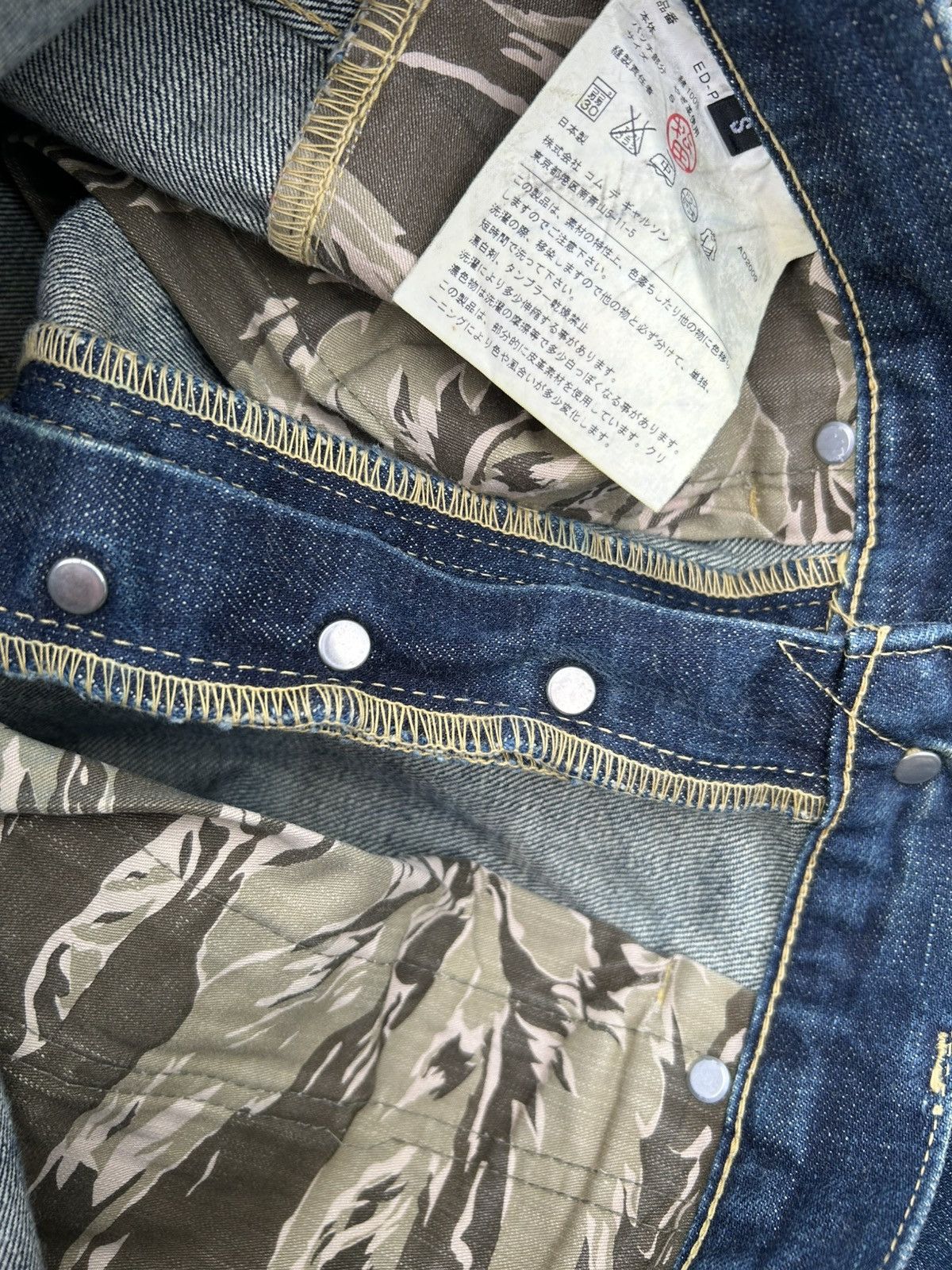 Comme des Garcons COMME des GARCONS Selvedge Denim Jeans AD2009 ED-P011 Size US 32 / EU 48 - 10 Thumbnail