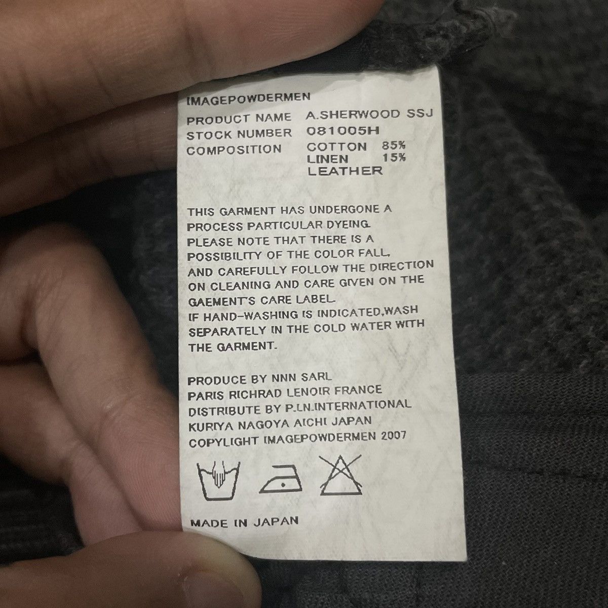 Japanese Brand Image Powder Men A.Sherwood Zipper Cardigan Style Jacket Size US S / EU 44-46 / 1 - 18 Thumbnail