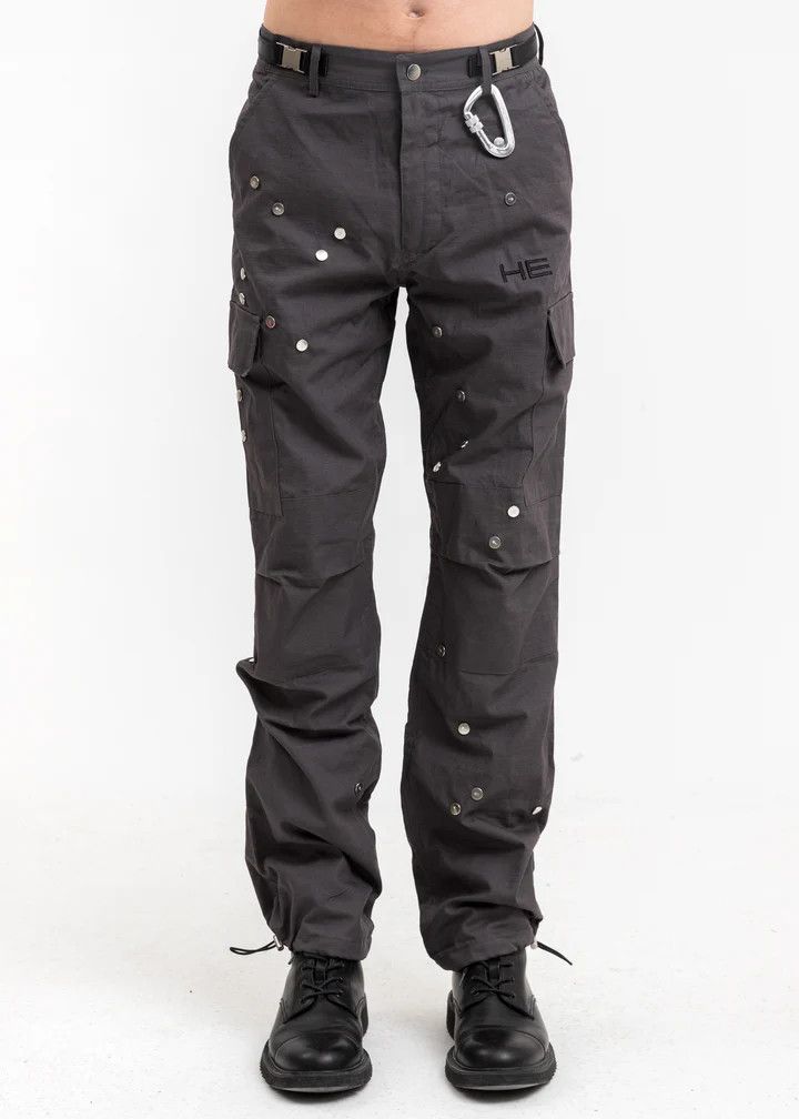 Heliot Emil o1mle0125 Morphed Cargo Pant in Grey Size US 34 / EU 50 - 1 Thumbnail