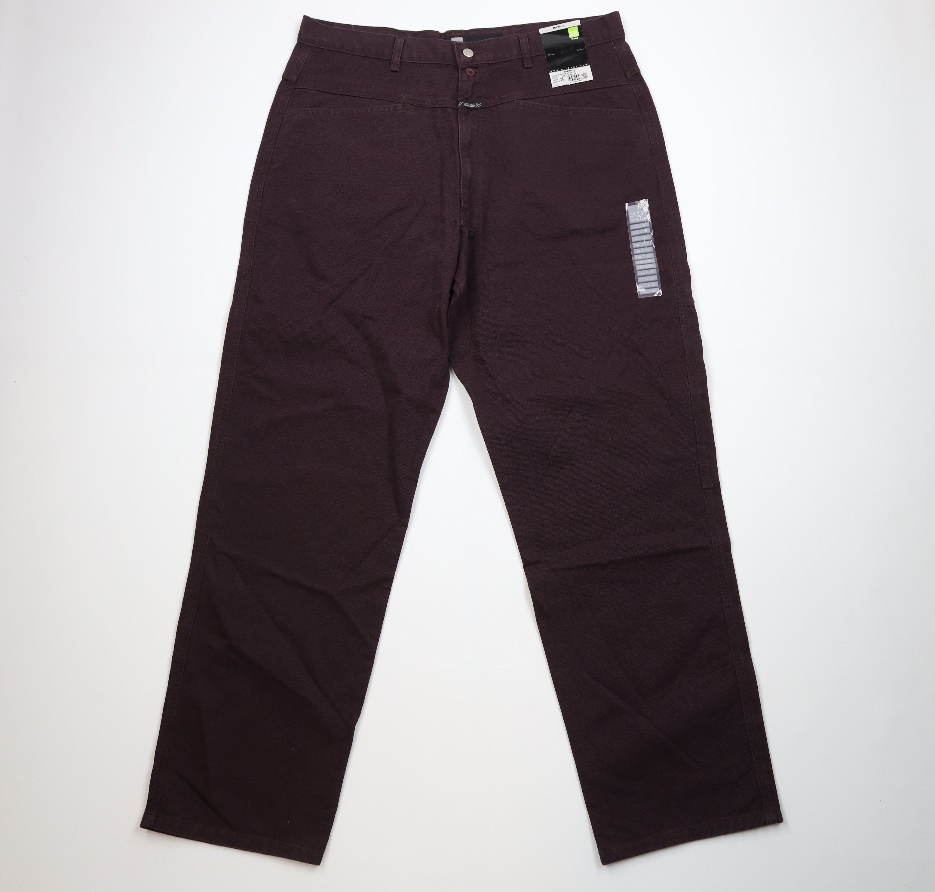 Marithe + Francois Girbaud Deadstock Vintage 90s Marithe Francois Girbaud Wide Jeans Size US 40 / EU 56 - 1 Thumbnail