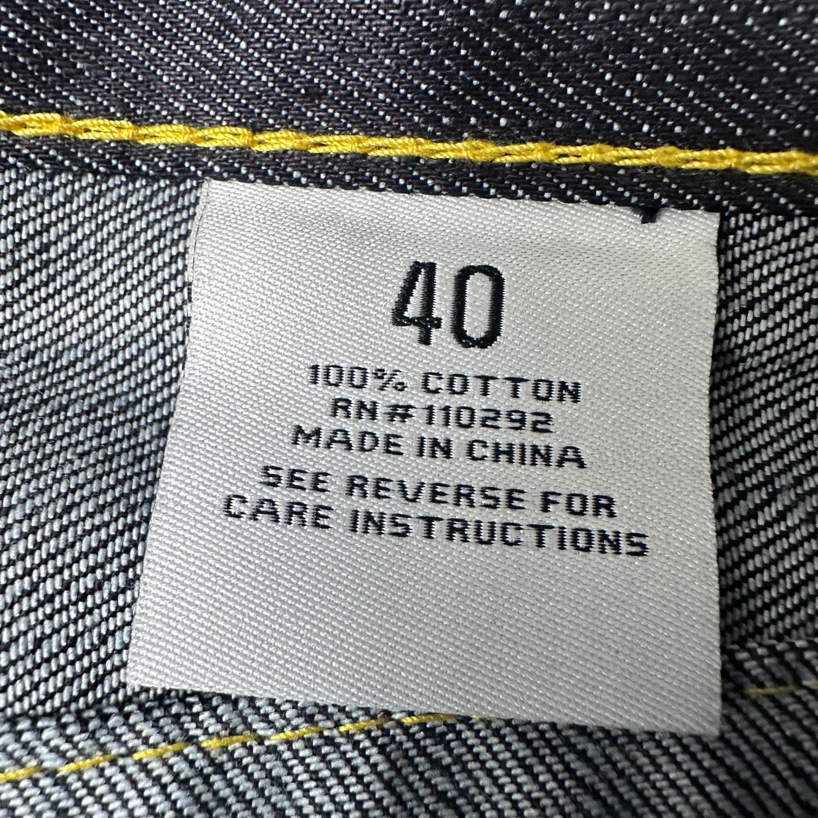 Other Miskeen Baggy Jeans Men’s 40 Blue Denim Cotton Pockets Y2K Size US 40 / EU 56 - 8 Thumbnail