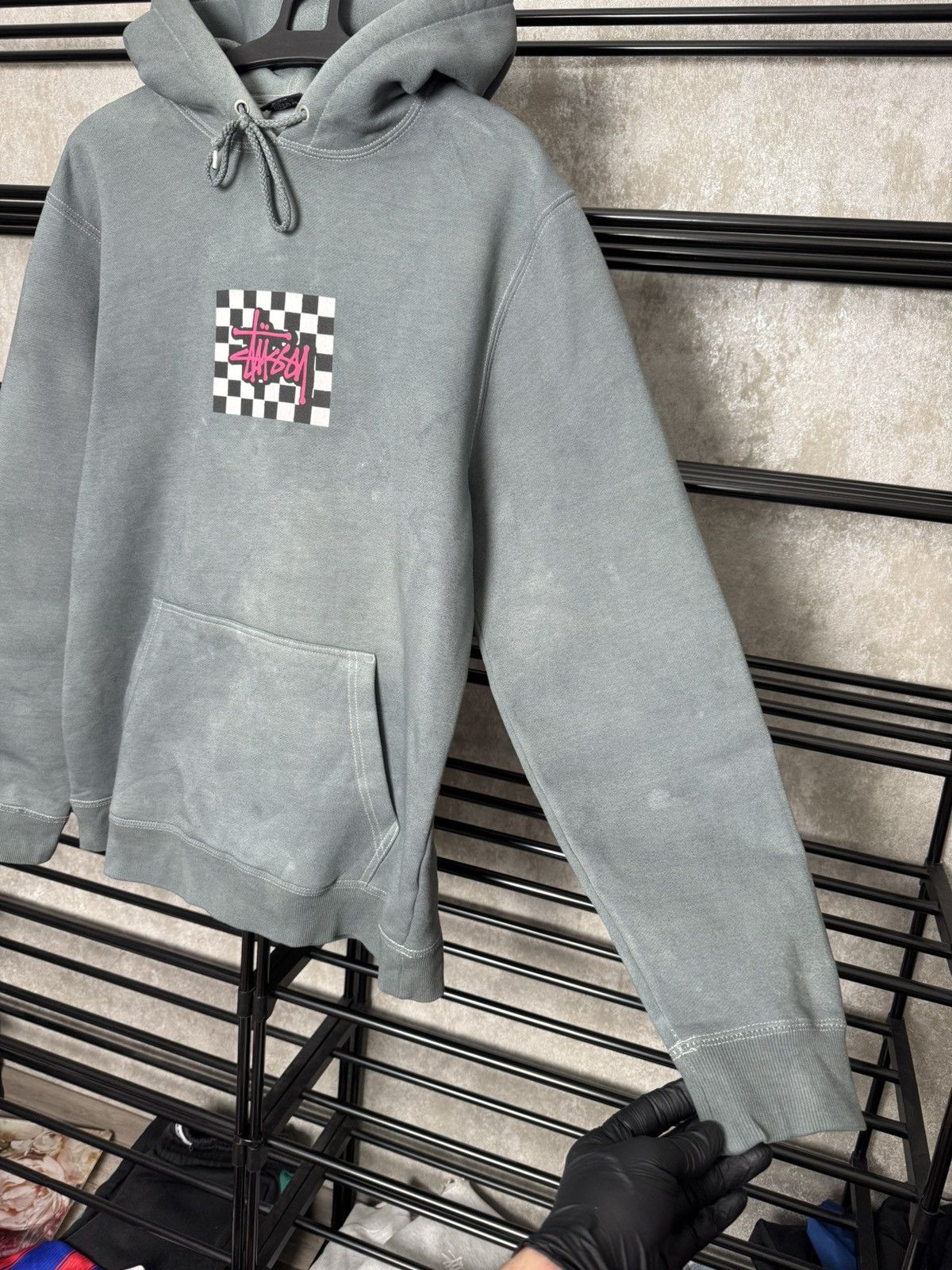 Stussy Vintage Rare Fade Hoodie Stussy Size US L / EU 52-54 / 3 - 8 Thumbnail