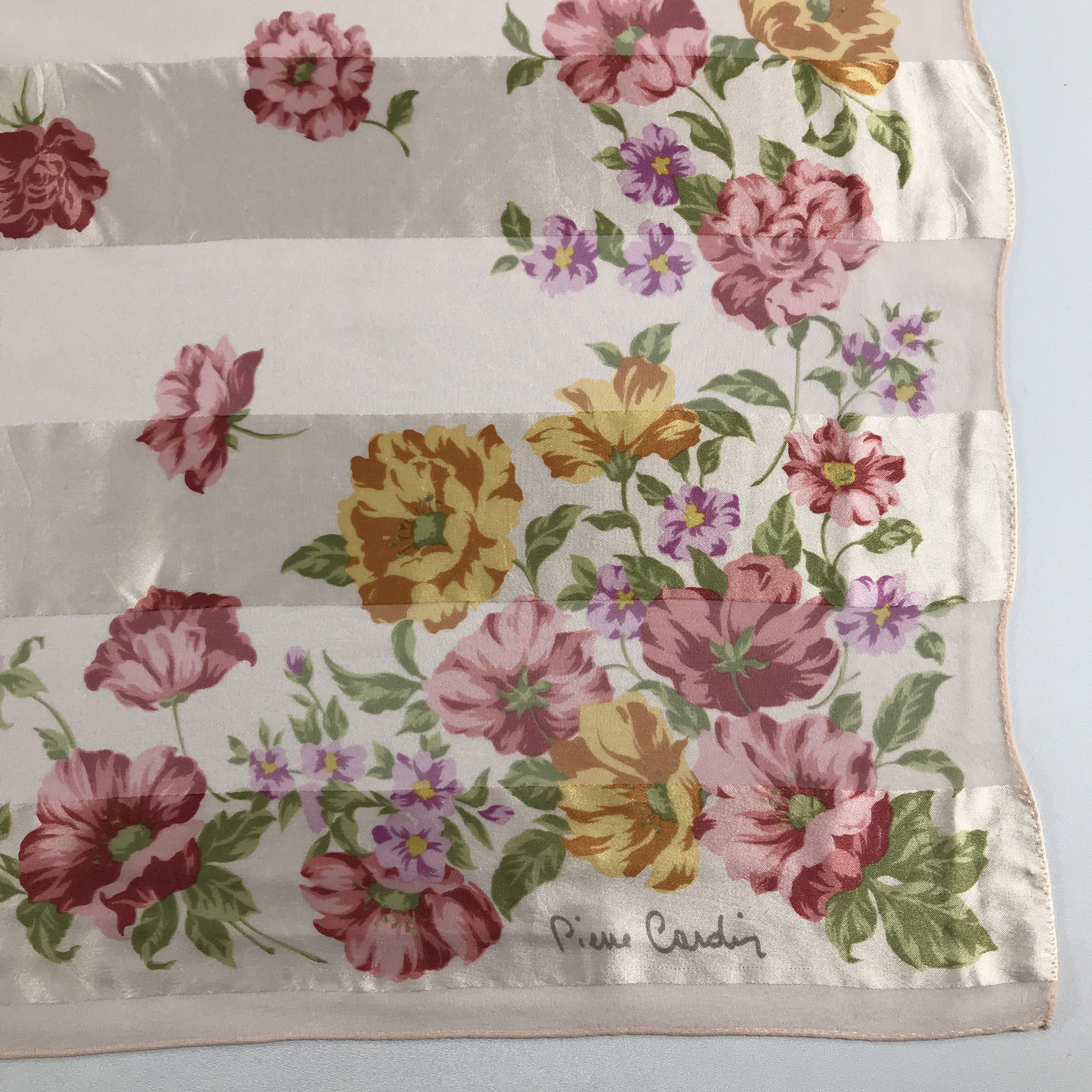 Pierre Cardin Vintage Pierre Cardin Silk Scarf Size ONE SIZE - 4 Thumbnail