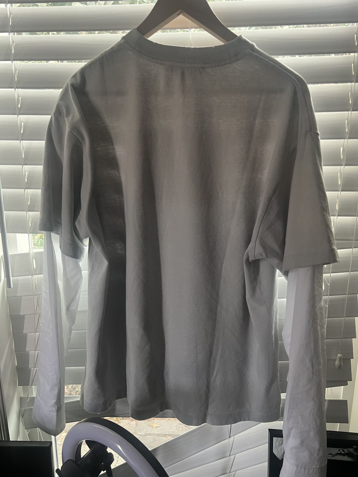 Acne Studios Edra Double U Champagne Longsleeve Size US XS / EU 42 / 0 - 5 Thumbnail