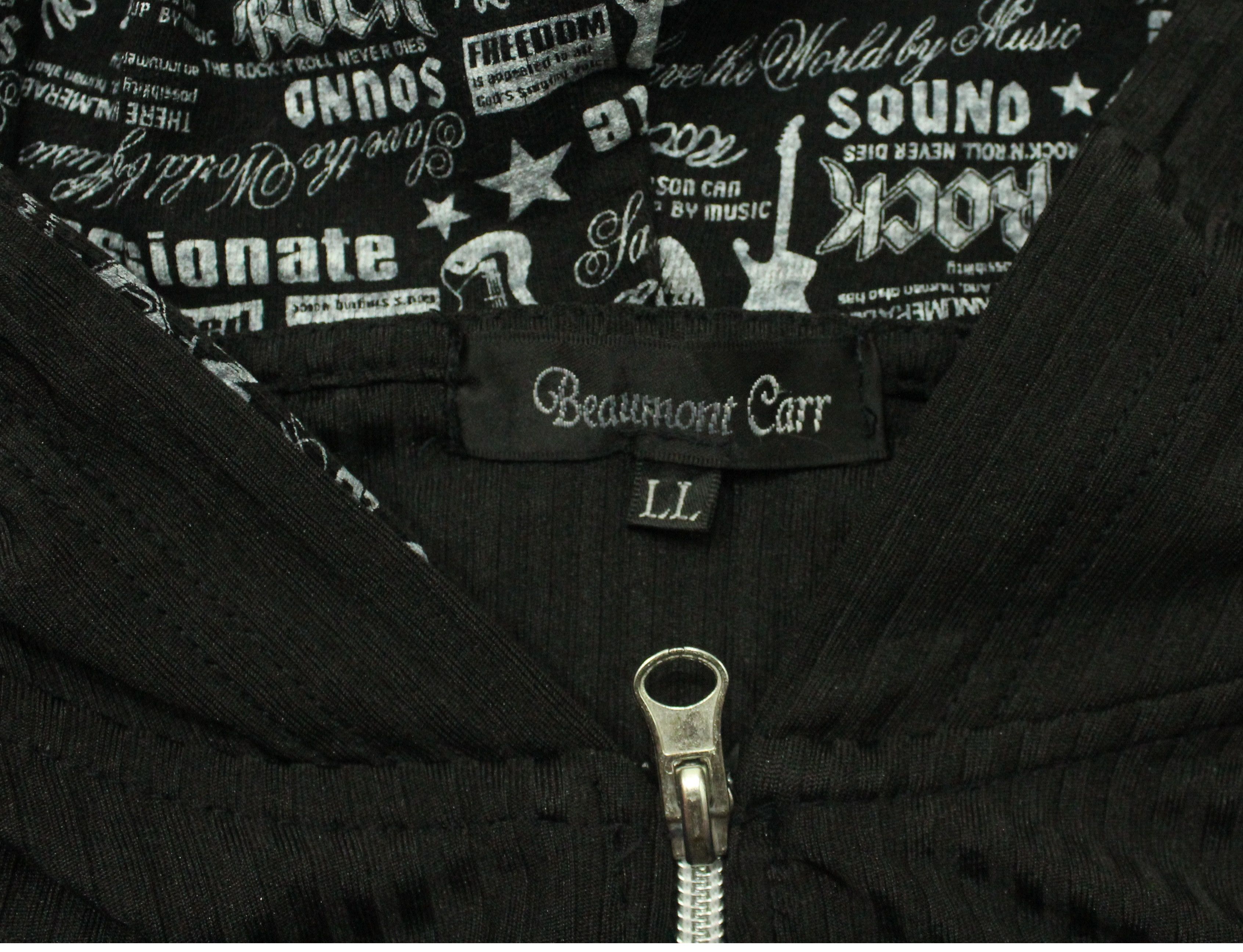 14th Addiction × If Six Was Nine × Le Grande Bleu (L.G.B.) BEAUMONT CARR Shirt Poem Skull Seditionaries Hooded Size US L / EU 52-54 / 3 - 12 Thumbnail