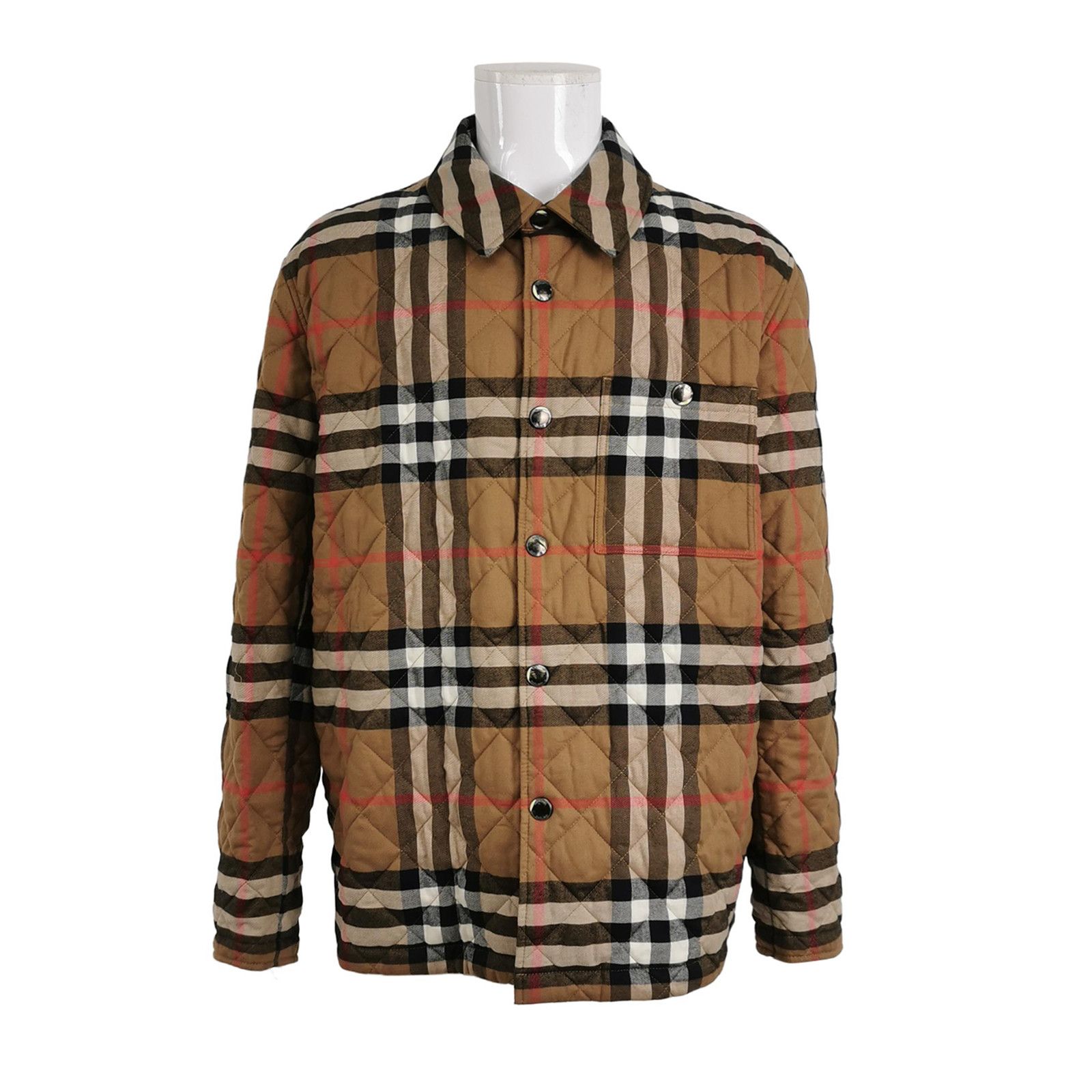 Burberry Burberry Quilted Contrast Check Jacket XXL Size US XXL / EU 58 / 5 - 1 Thumbnail