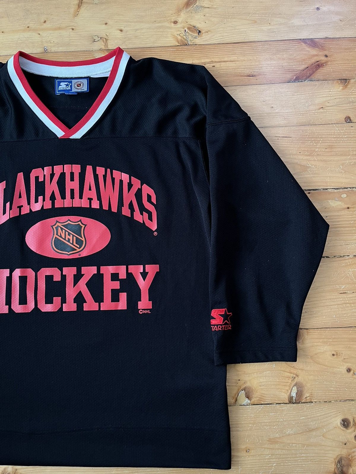 Starter Starter 80s Chicago Blackhawks legend Chris Chelios jersey Size US M / EU 48-50 / 2 - 5 Thumbnail
