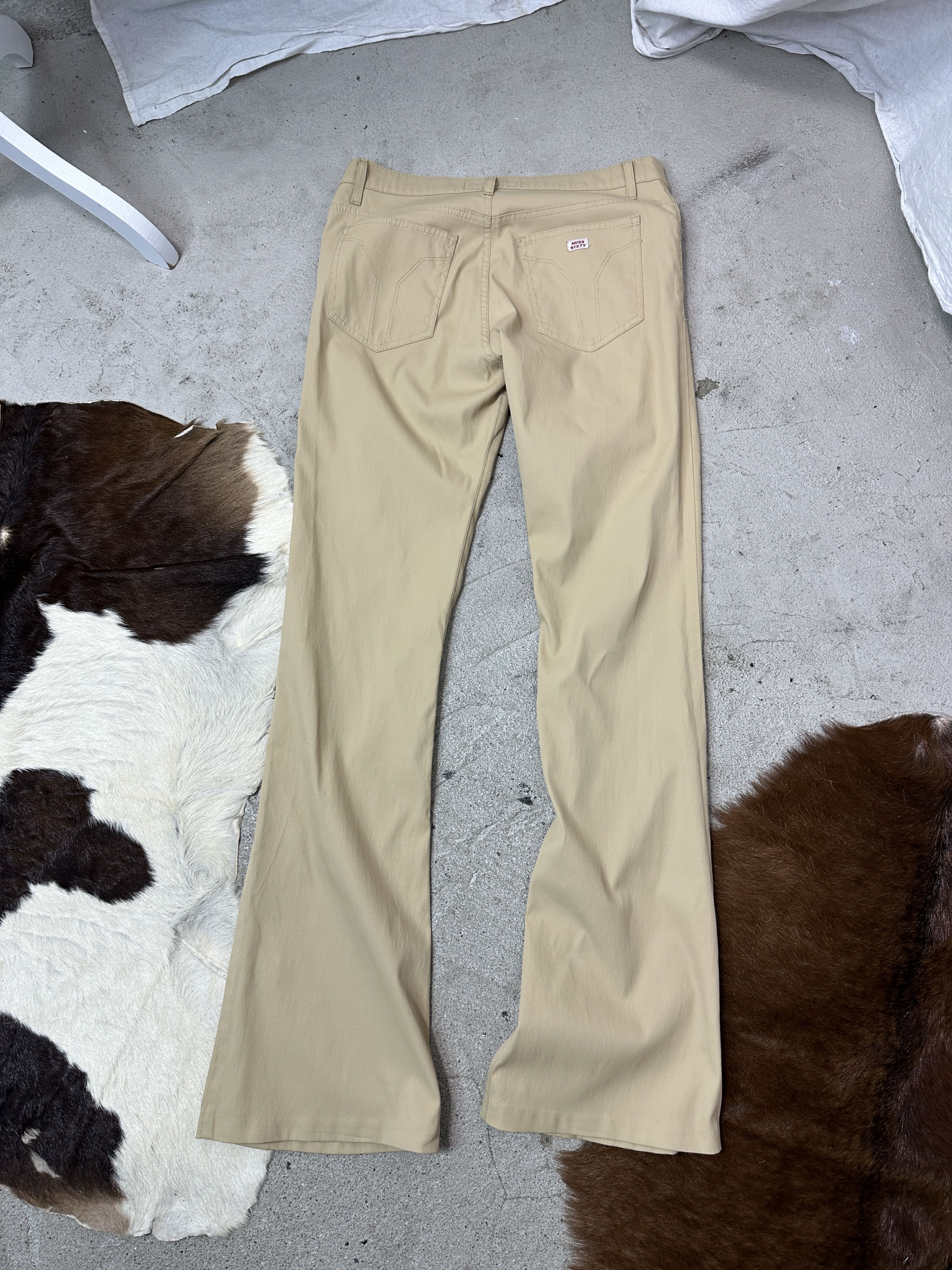 Miss Sixty Vintage Streetwear Flared Miss Sixty Pants Y2K Size 32" / US 10 / IT 46 - 3 Thumbnail