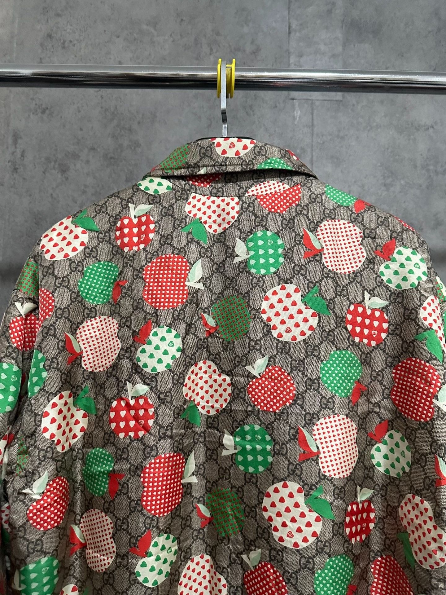 Gucci Gucci Apple Print GG Monogram Jacket Size US S / EU 44-46 / 1 - 4 Thumbnail