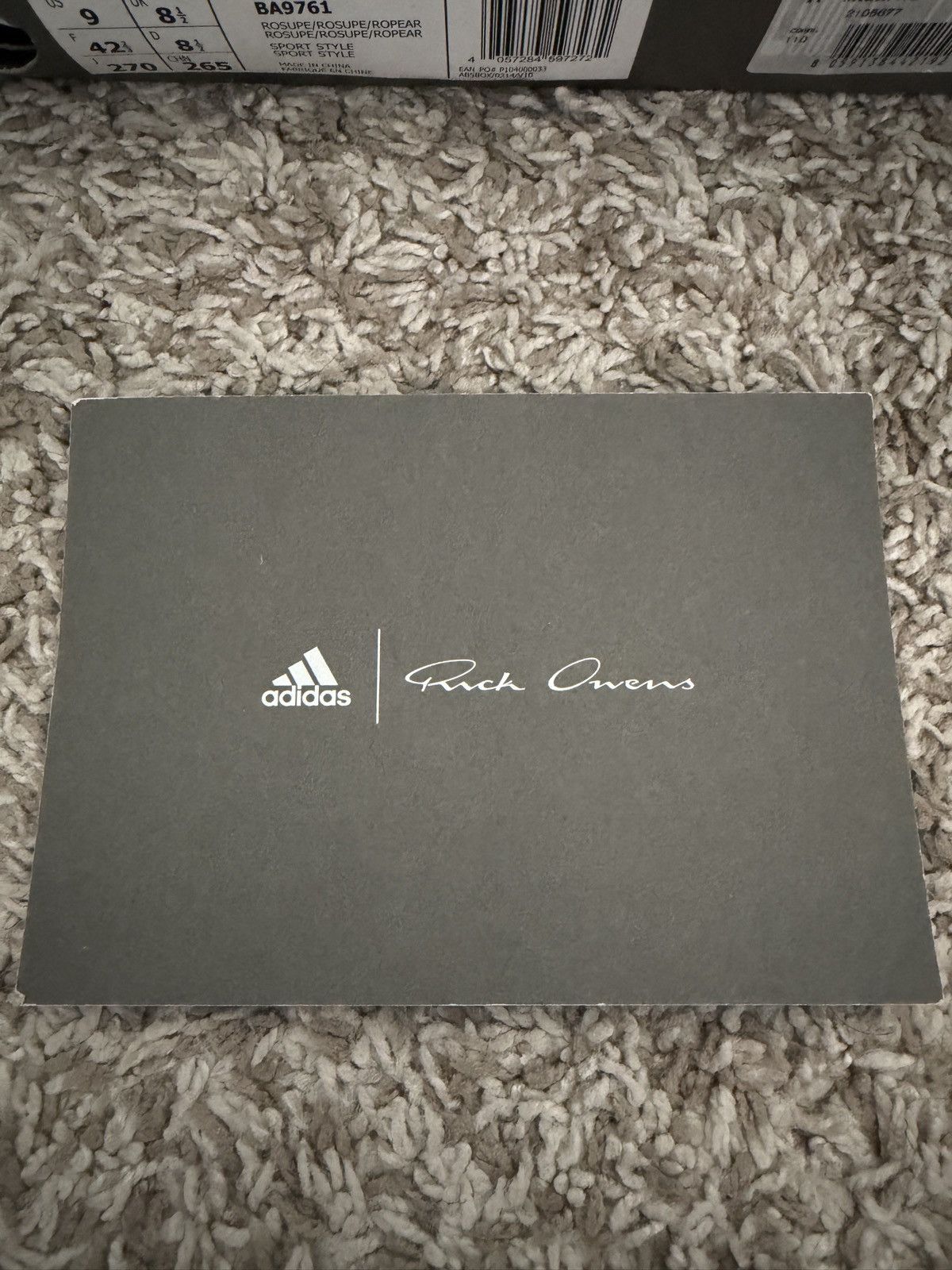 Adidas × Rick Owens Mastodon White Pro Model Size US 9 / EU 42 - 16 Thumbnail