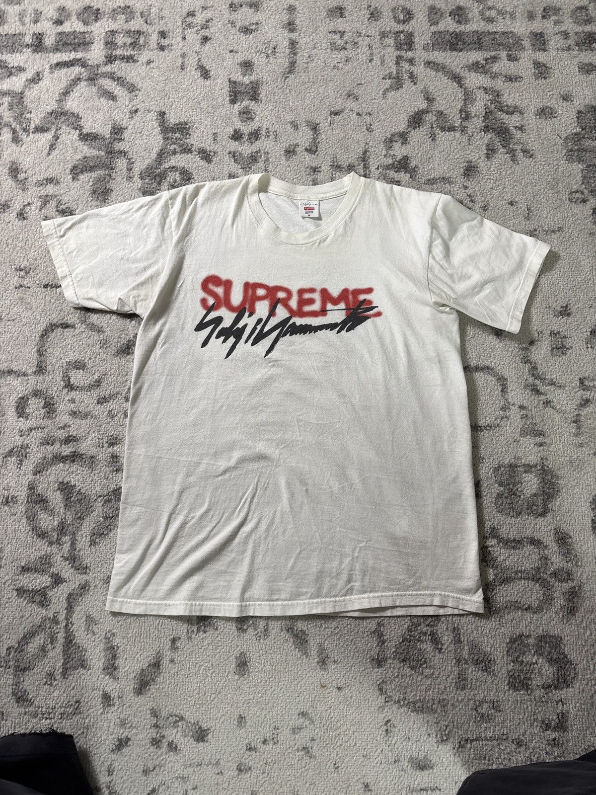 Supreme × Yohji Yamamoto SUPREME YOHJI YAMAMOTO WHITE T SHIRT Size US M / EU 48-50 / 2 - 1 Thumbnail