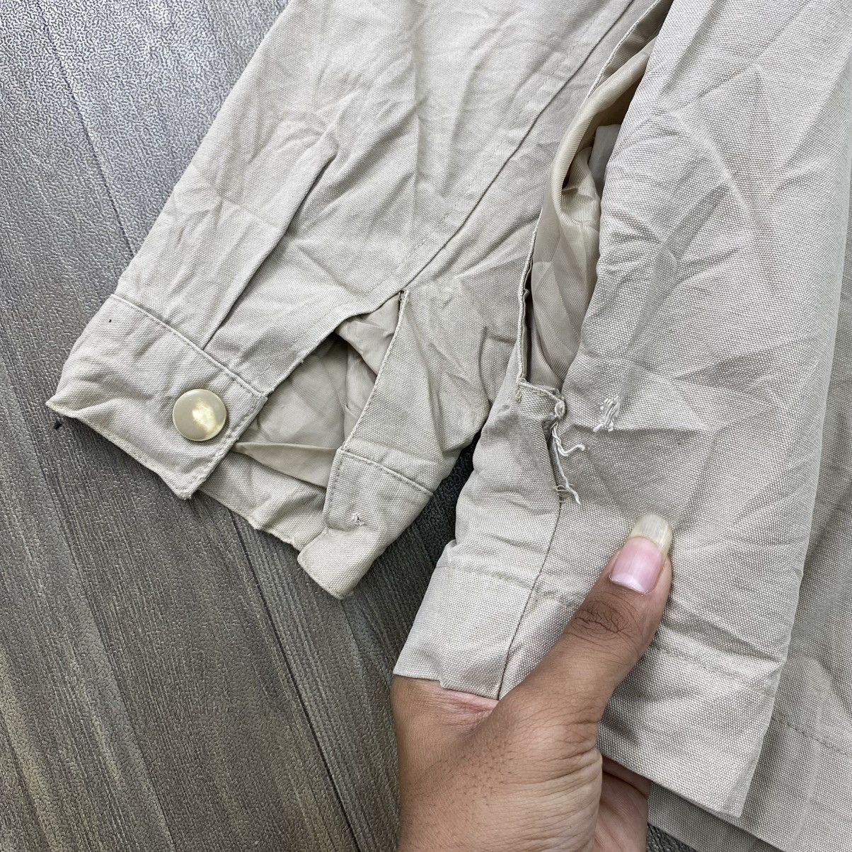 Dime Vintage DIME Collection Beige Work Jacket Size US L / EU 52-54 / 3 - 13 Thumbnail