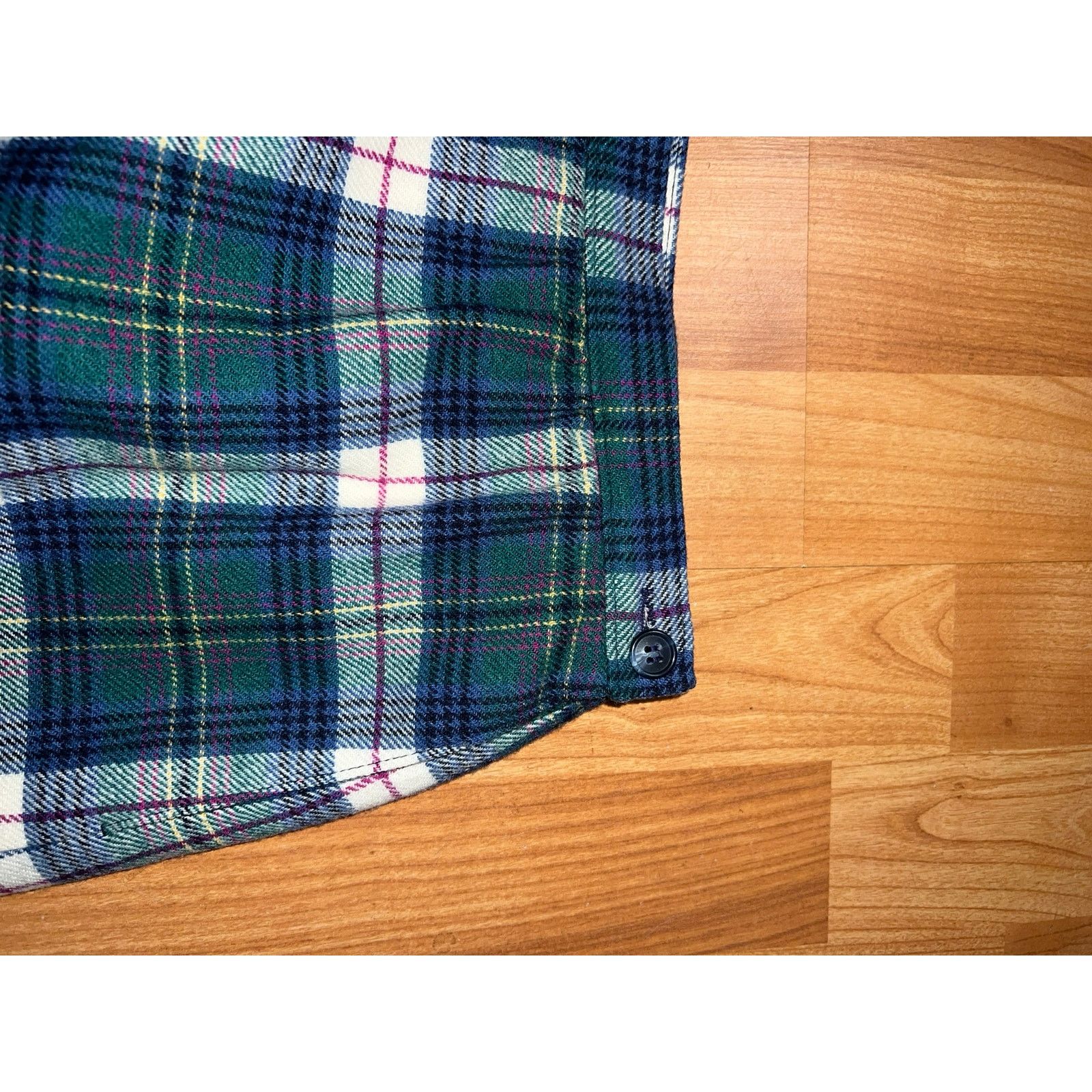 Pendleton Vintage Pendleton Authentic Kennedy Dress Tartan Green Skirt Size 28" / US 6 / IT 42 - 3 Thumbnail
