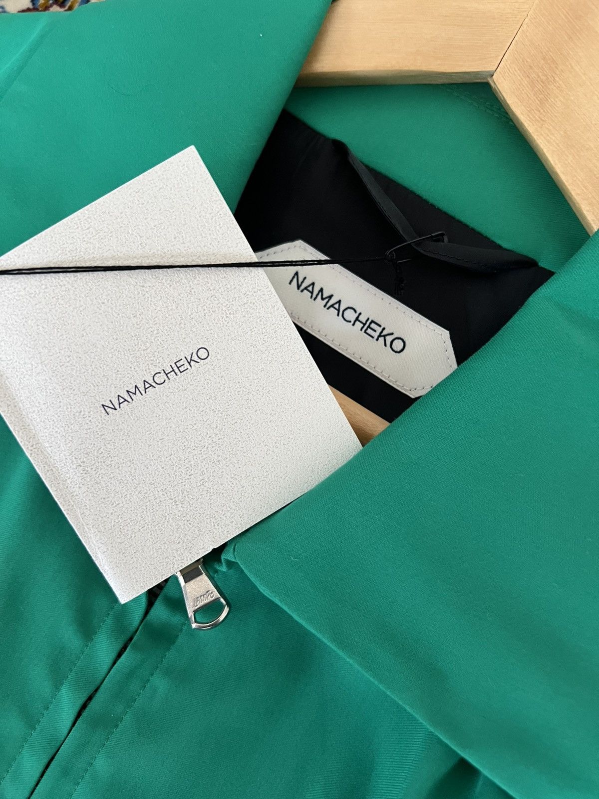 Namacheko BNWT SS20 Paayu Jacket “Emerald Green” Size US M / EU 48-50 / 2 - 5 Thumbnail