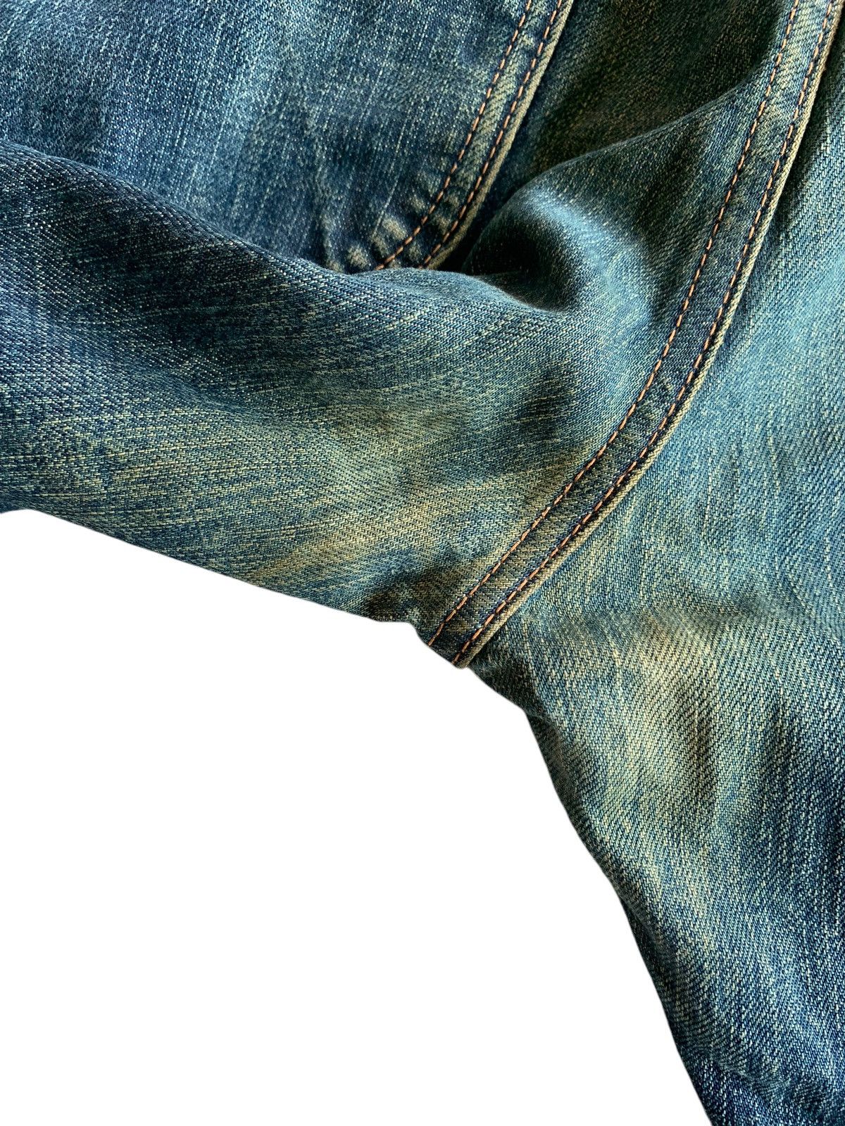 Kapital Underground Inc Nitraid Japanese Selvedge Jeans Denim ☠️ Size US 31 - 19 Thumbnail