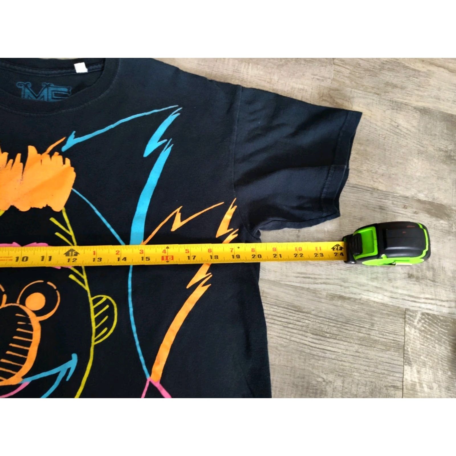 Vintage VINTAGE Sesame Street T-Shirt Men Size M Short Sleeve Cartoon Bert Ernie Retro 90s Neon Black Size US M / EU 48-50 / 2 - 7 Thumbnail