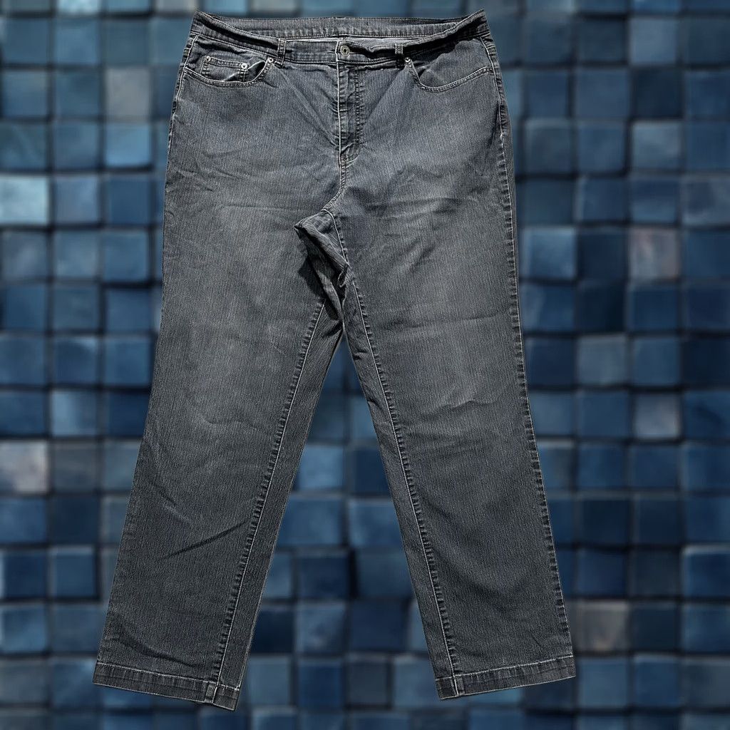 Denime Venezia Jeans Womens 16W Gray Relaxed Straight Fit GUC Size 26" / US 2 / IT 38 - 1 Thumbnail