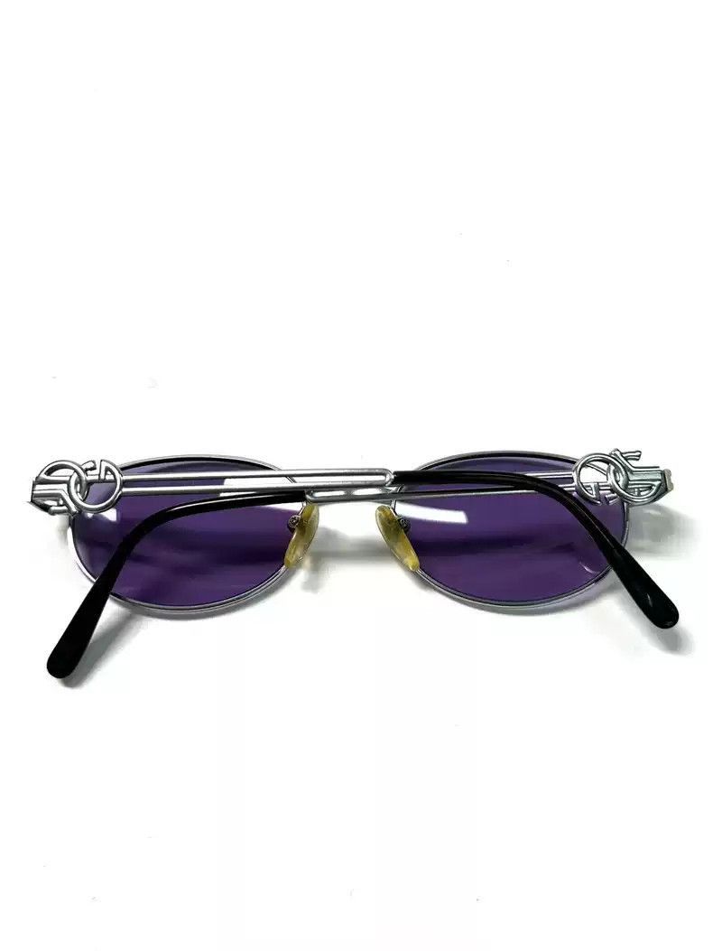 Jean Paul Gaultier Jean Paul Gaultier Metallic purple glasses-2507 Size ONE SIZE - 4 Thumbnail