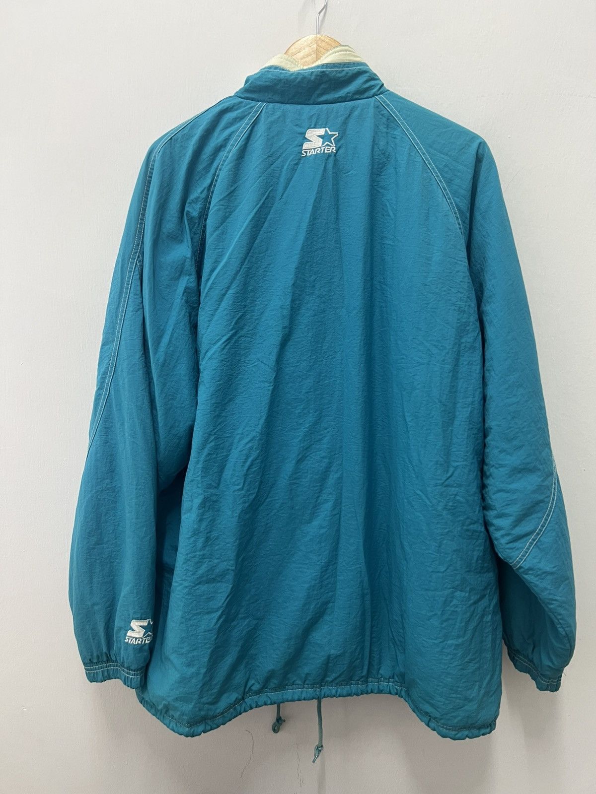 NBA × Starter × Vintage Vintage 90’s NBA Charlotte Hornets Sweater Size US L / EU 52-54 / 3 - 2 Thumbnail