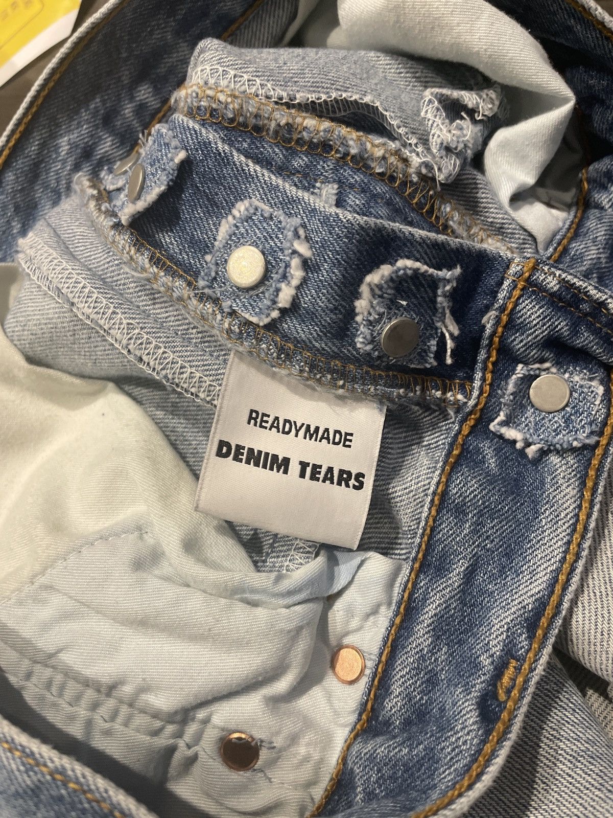DENIM TEARS × READYMADE Readymade x Denim Tears Flare Jeans Size US 30 / EU 46 - 8 Thumbnail
