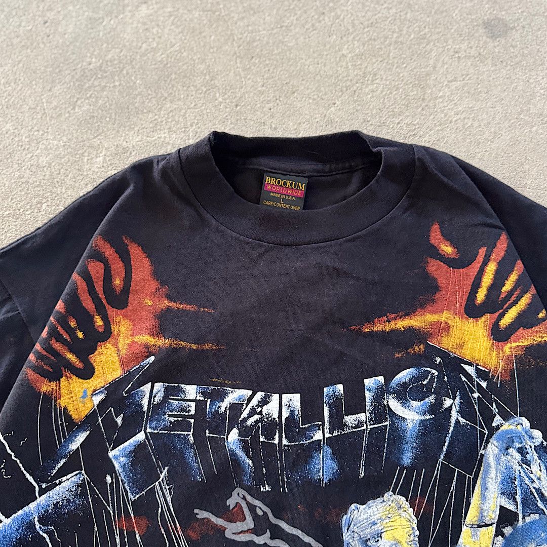 Metallica Vintage 1991 Metallica Wild Oats Master Of Puppets Size US L / EU 52-54 / 3 - 4 Thumbnail