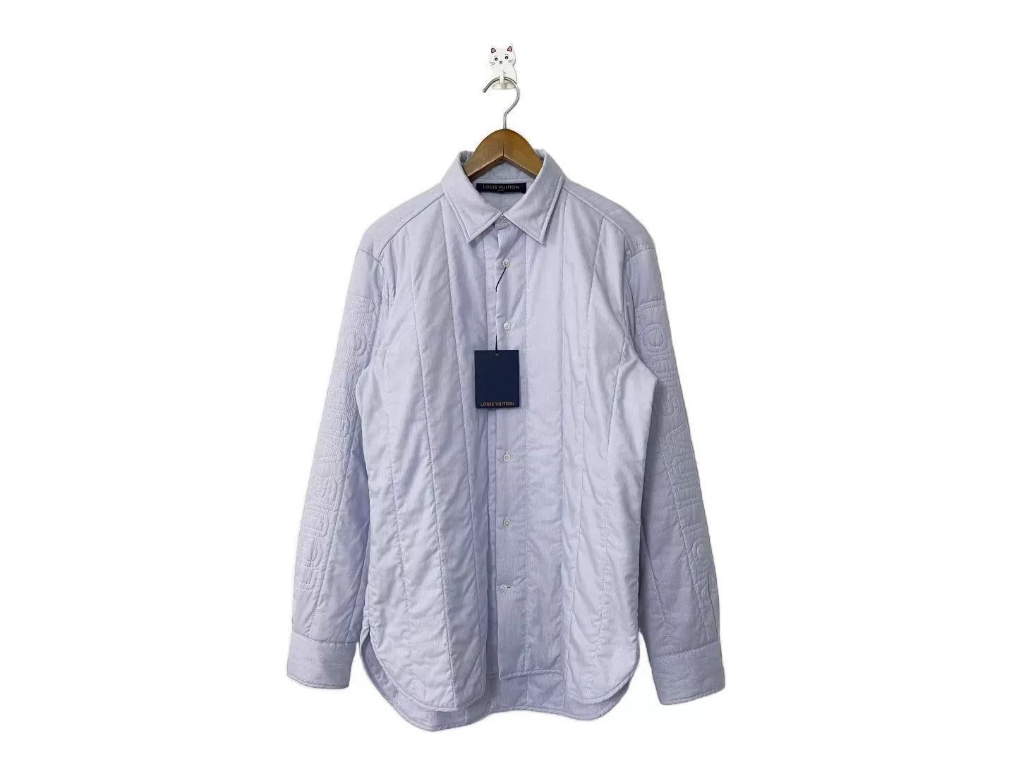 Louis Vuitton Multi Quilted Long Sleeve Button-Up Shirt XL Size US XL / EU 56 / 4 - 1 Thumbnail