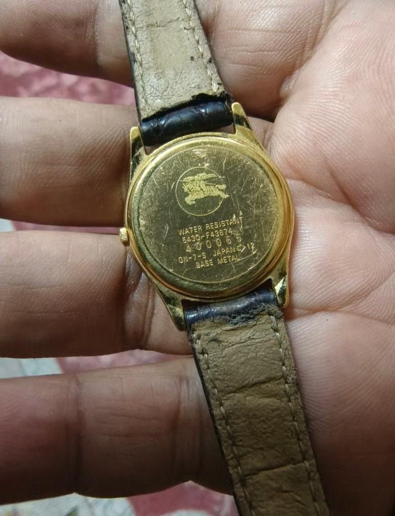 Burberry × Vintage Burberry vintage watch swiss made Size ONE SIZE - 4 Thumbnail