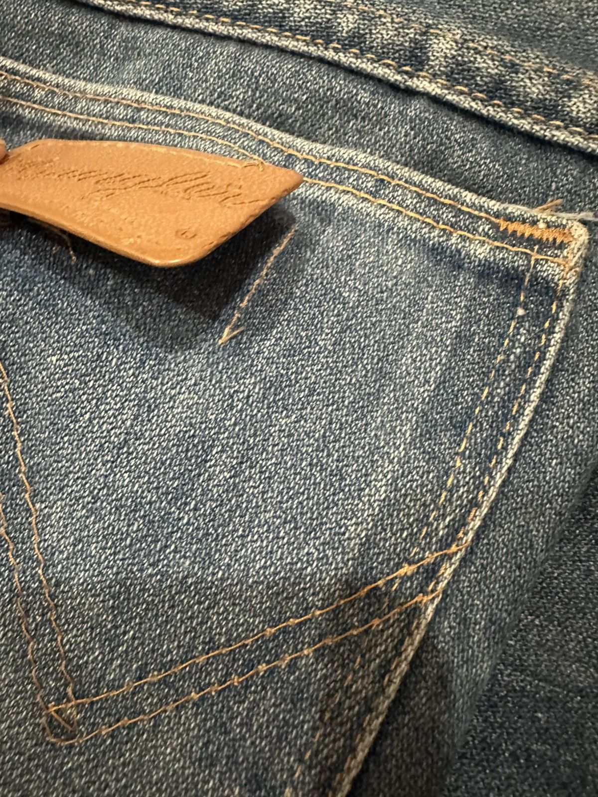 Wrangler Vintage Wrangler Flare Jeans 36x29 70s 80s Size US 36 / EU 52 - 12 Thumbnail