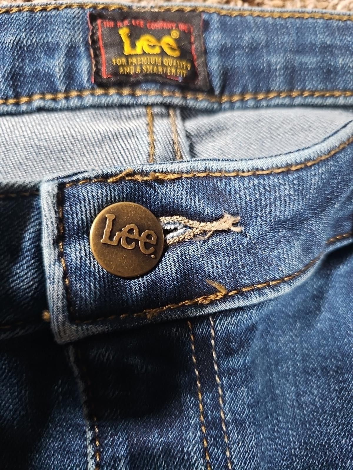 Lee Lee 14 Short Blue Jeans Size 36" / US 14 / IT 50 - 3 Thumbnail