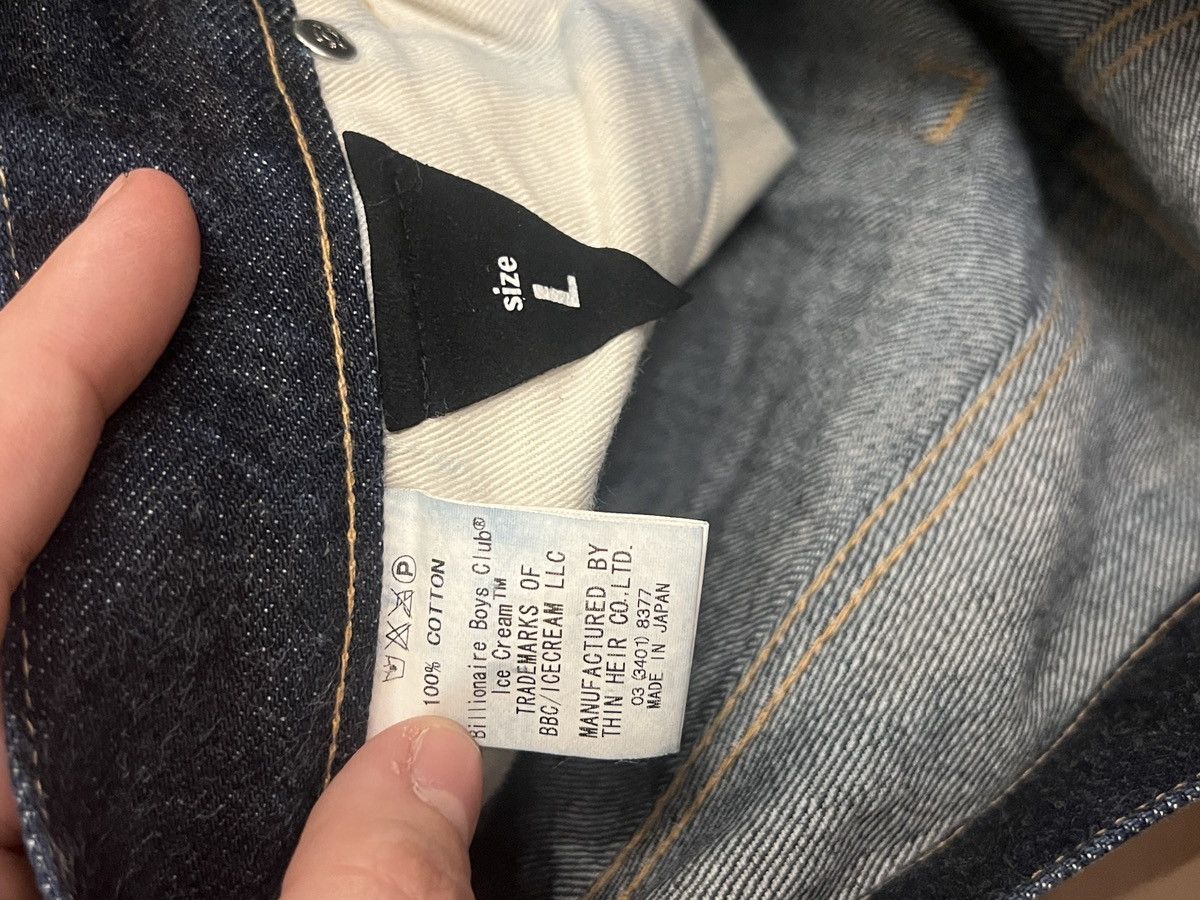 Billionaire Boys Club × Japanese Brand BBC Jeans outlined embroidered astronaut man Size US 34 / EU 50 - 4 Thumbnail