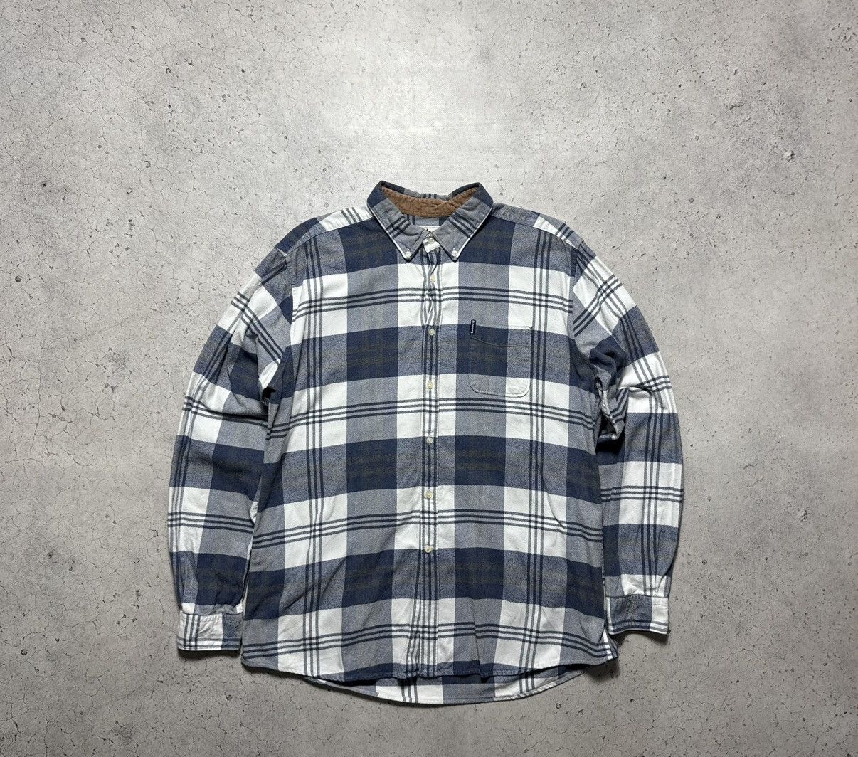 Barbour Barbour Checked Button Up Shirt Flannel Casual Size XXL Size US XXL / EU 58 / 5 - 1 Thumbnail