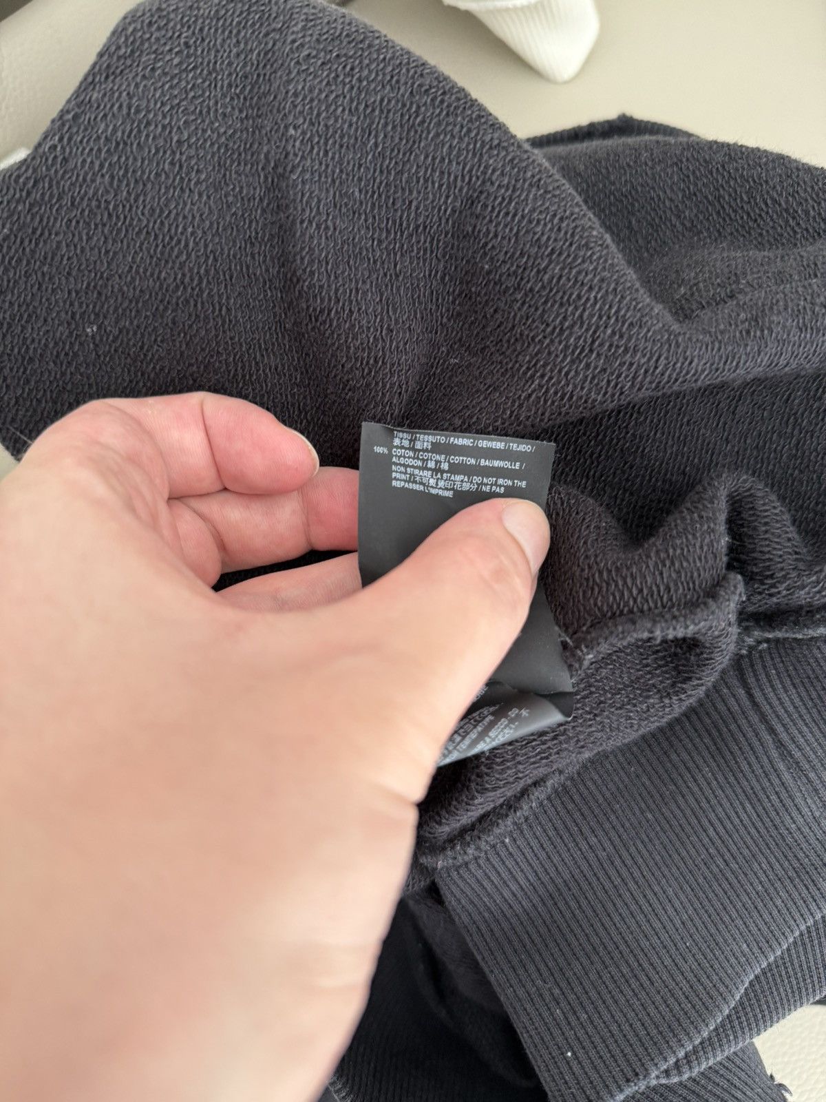Saint Laurent Paris Saint Laurent Paris Black Logo Hoodie Size XL Size US XL / EU 56 / 4 - 6 Thumbnail