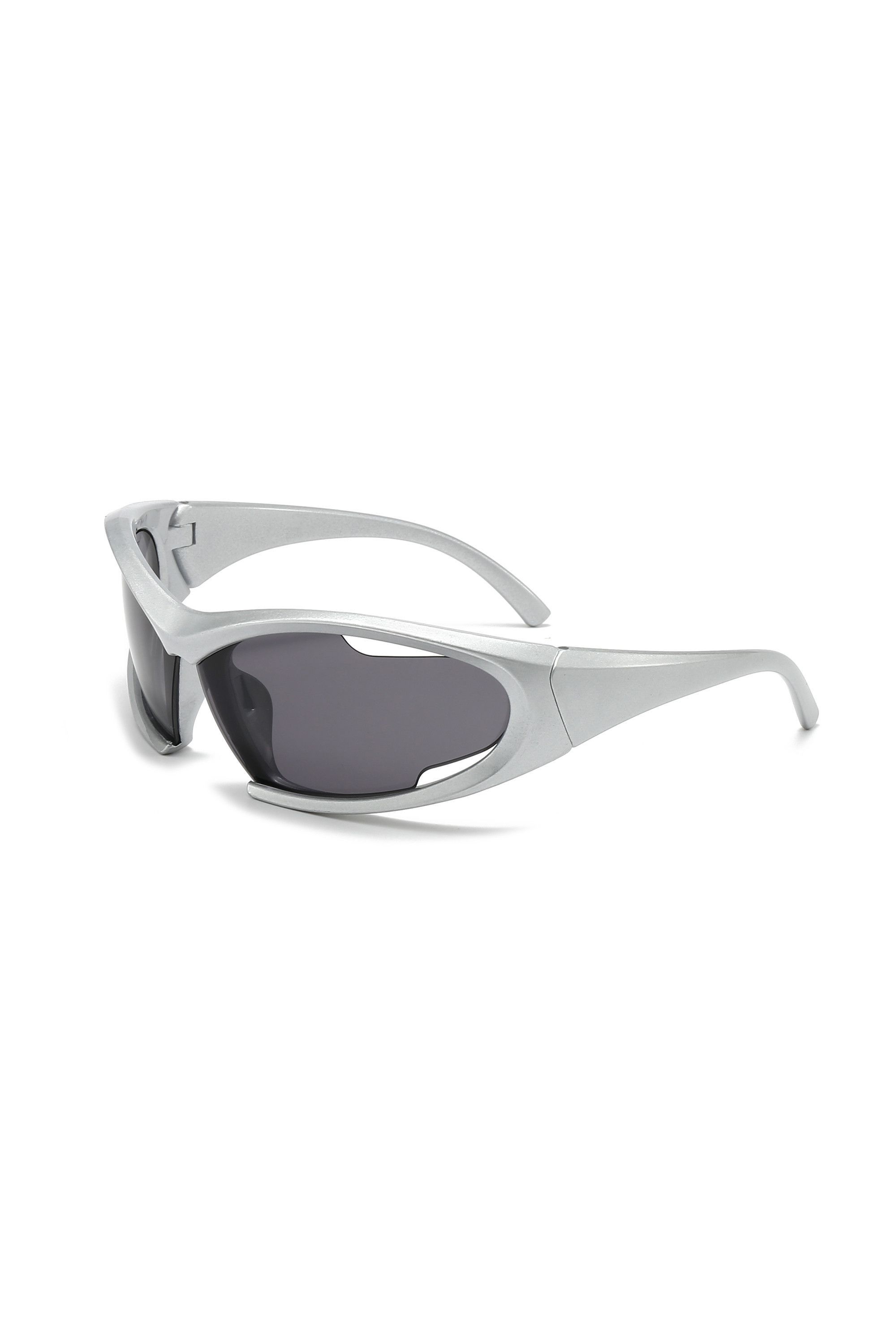 Japanese Brand Y2k Avant Garde Futuristic Silver Sunglasses Unisex OS Size ONE SIZE - 7 Thumbnail