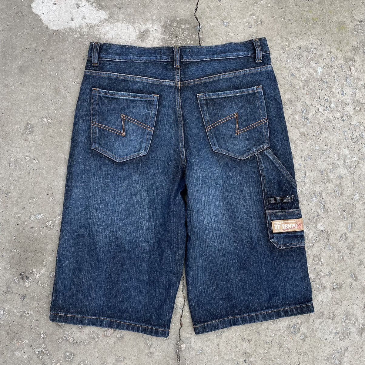 20471120 × JNCO Vintage Up Tempo Shorts Rap Oversized 38 Y2K 90s USA Style Size US 38 / EU 54 - 2 Thumbnail