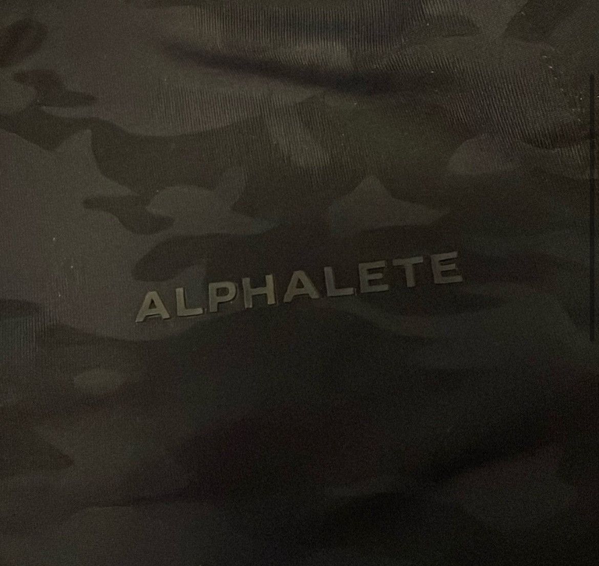 Alphalete Athletics Men’s Alphalete Black Camo Print Joggers, Size Small Size US 29 - 3 Thumbnail