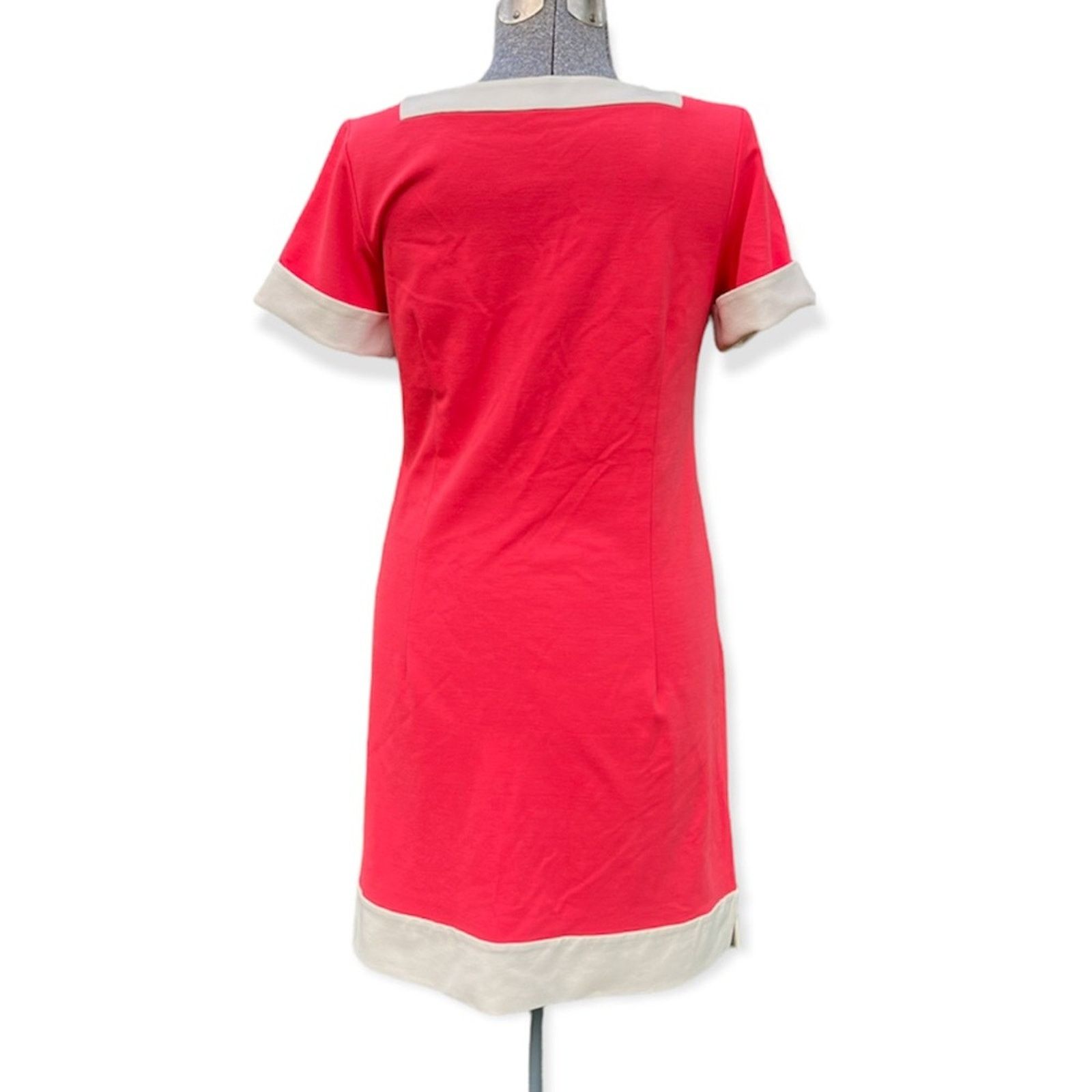 Lilly Pulitzer Lilly Pulitzer shift dress pink salmon sailor style Size L / US 10 / IT 46 - 2 Thumbnail