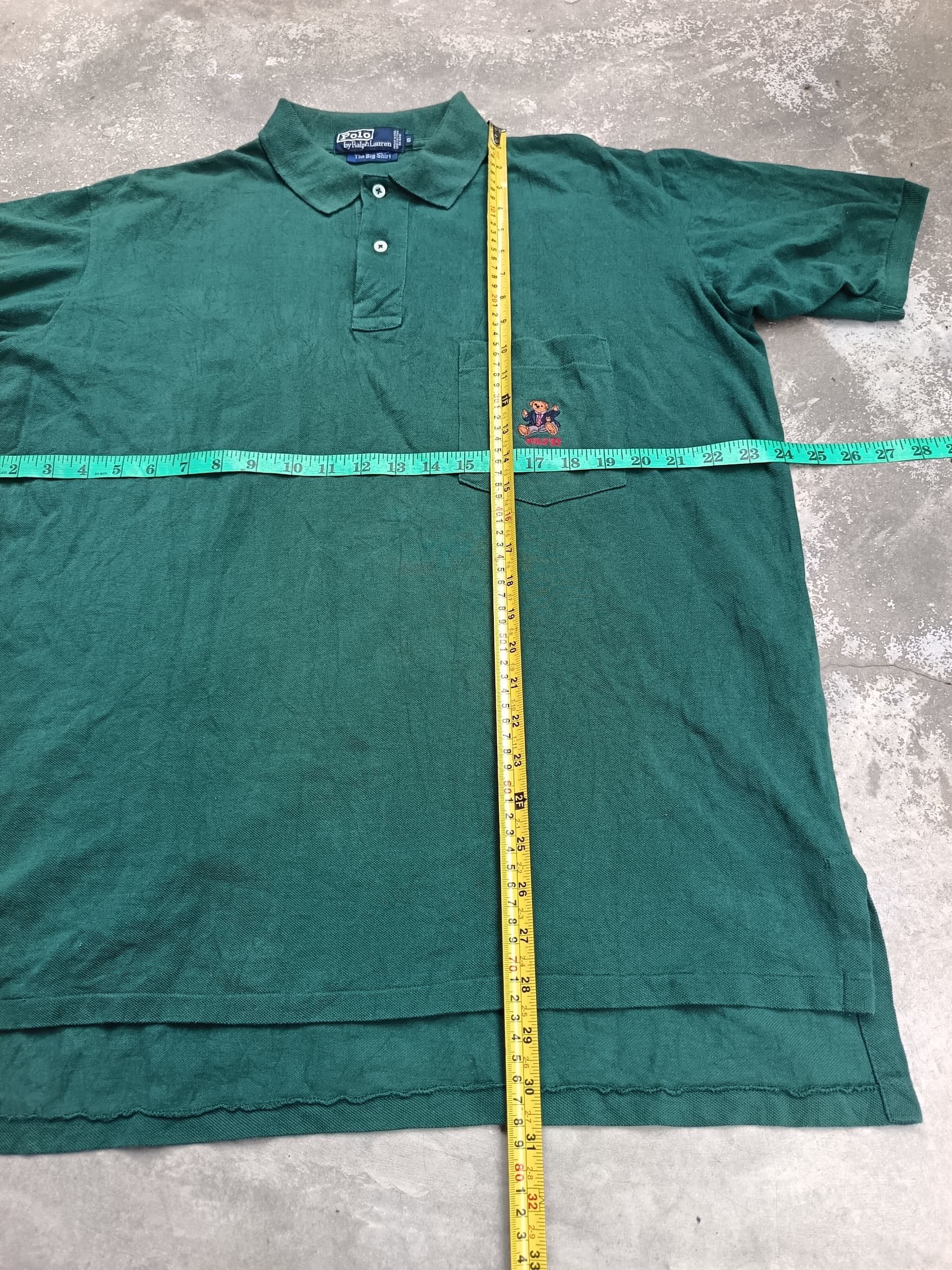 Polo Ralph Lauren × Ralph Lauren Vintage 90s Ralph Lauren polo 93 bear polo shirt Size US XL / EU 56 / 4 - 7 Thumbnail