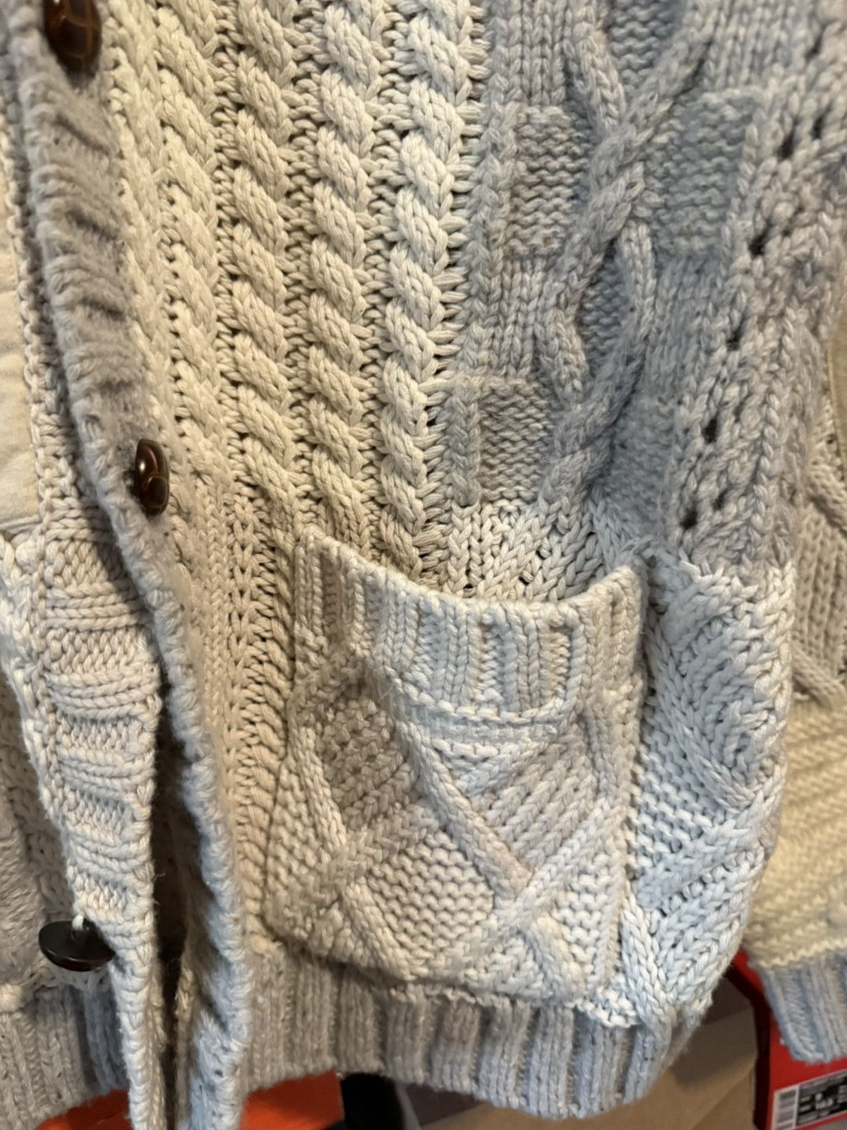 Supreme Supreme Patchwork Knit Cardigan Size M “Cobain Inspired” Size US M / EU 48-50 / 2 - 6 Thumbnail