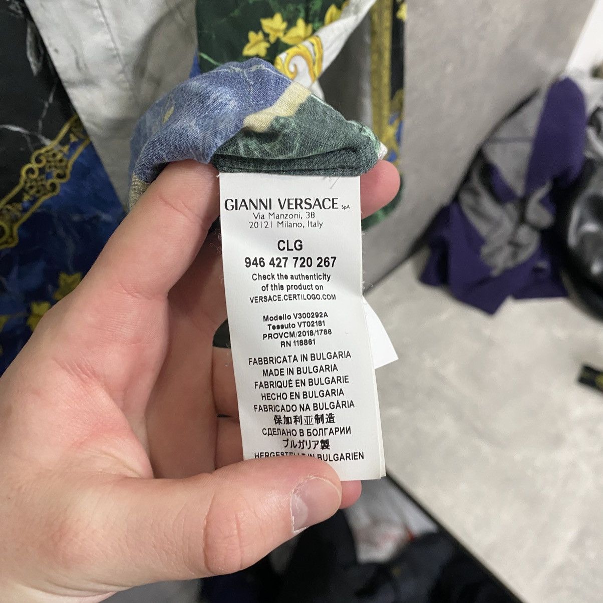 Versace Gianni Versace Silk Shirt Size US L / EU 52-54 / 3 - 10 Thumbnail